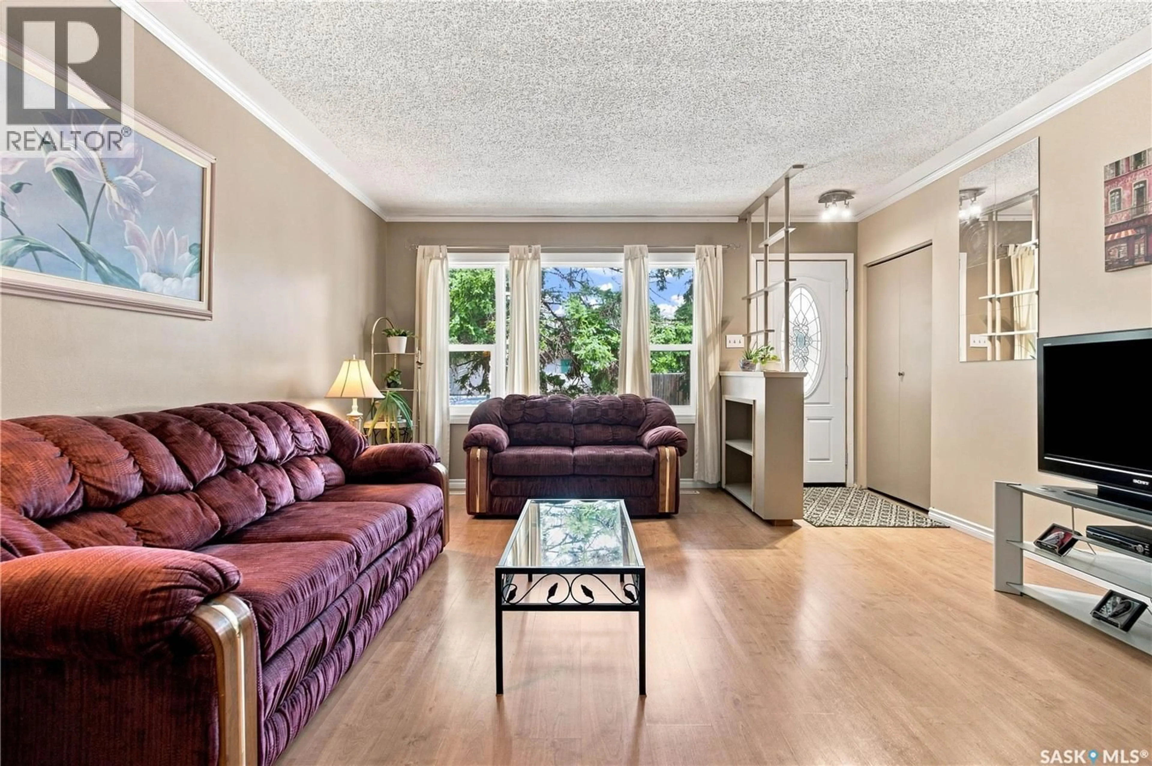 Living room with furniture, unknown for 448 ROBINSON STREET, Regina Saskatchewan S4R3R4
