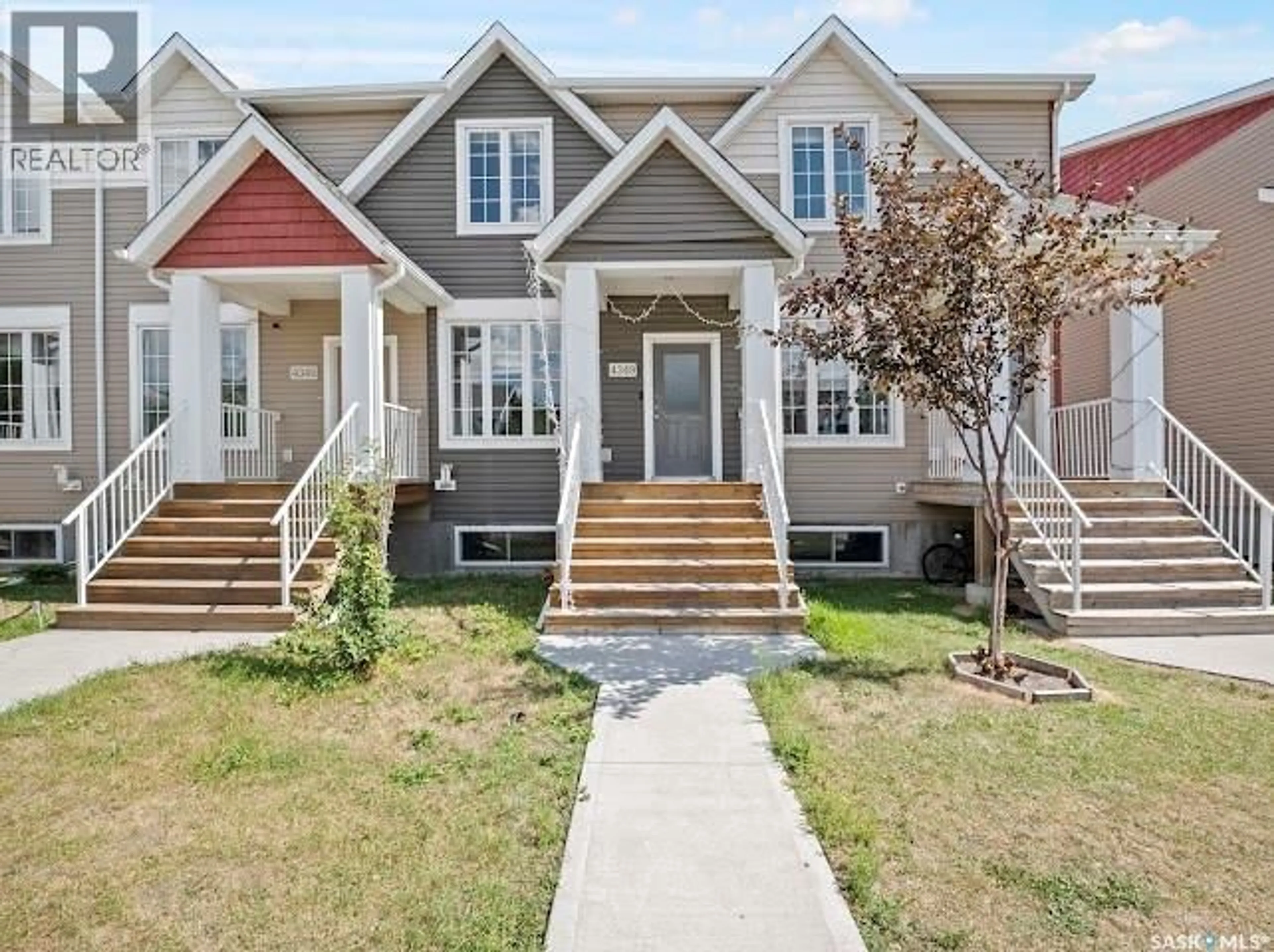 Home with vinyl exterior material, street for 4349 JAMES HILL ROAD, Regina Saskatchewan S4W0L4