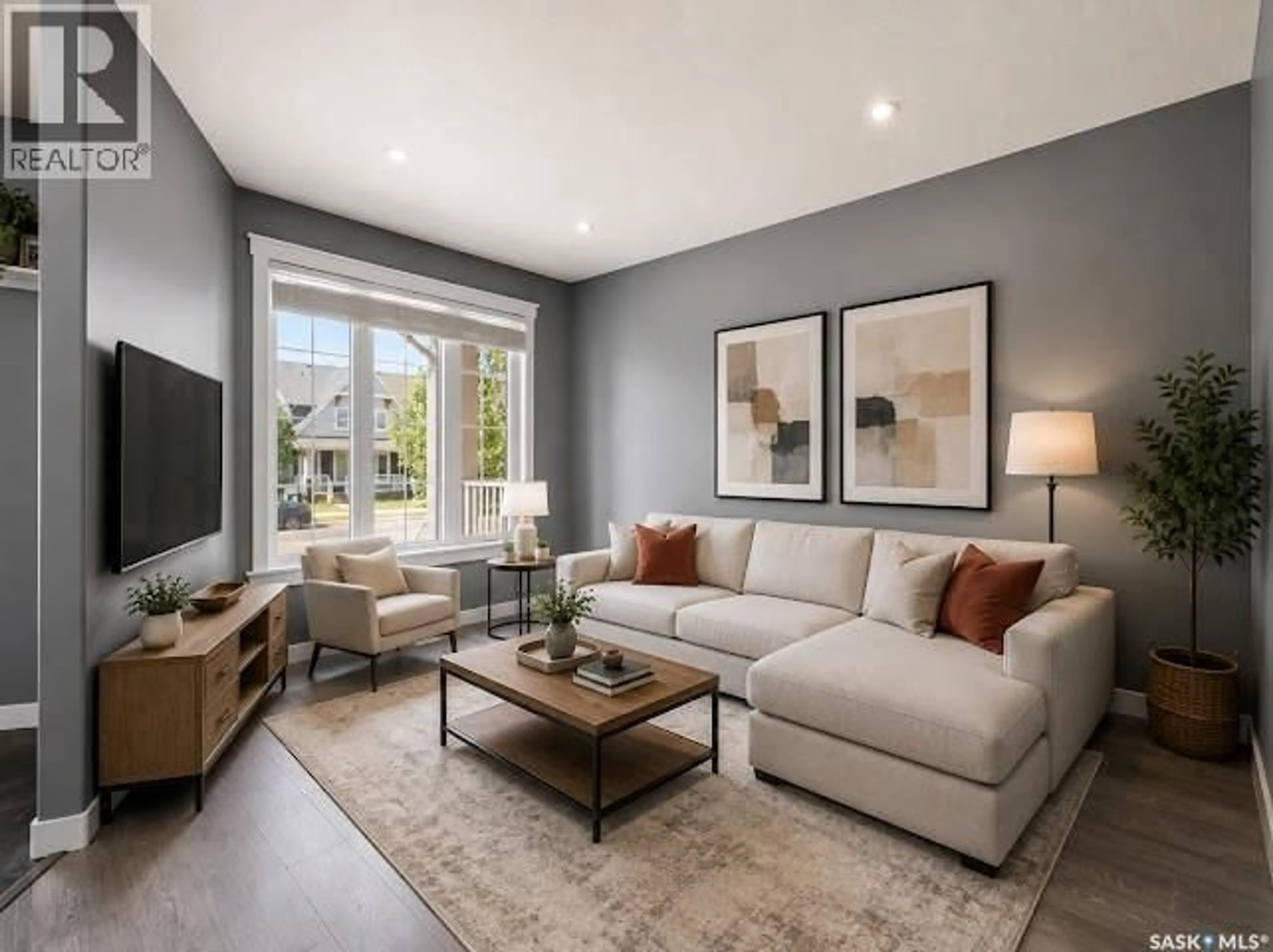 Living room with furniture, unknown for 4349 JAMES HILL ROAD, Regina Saskatchewan S4W0L4