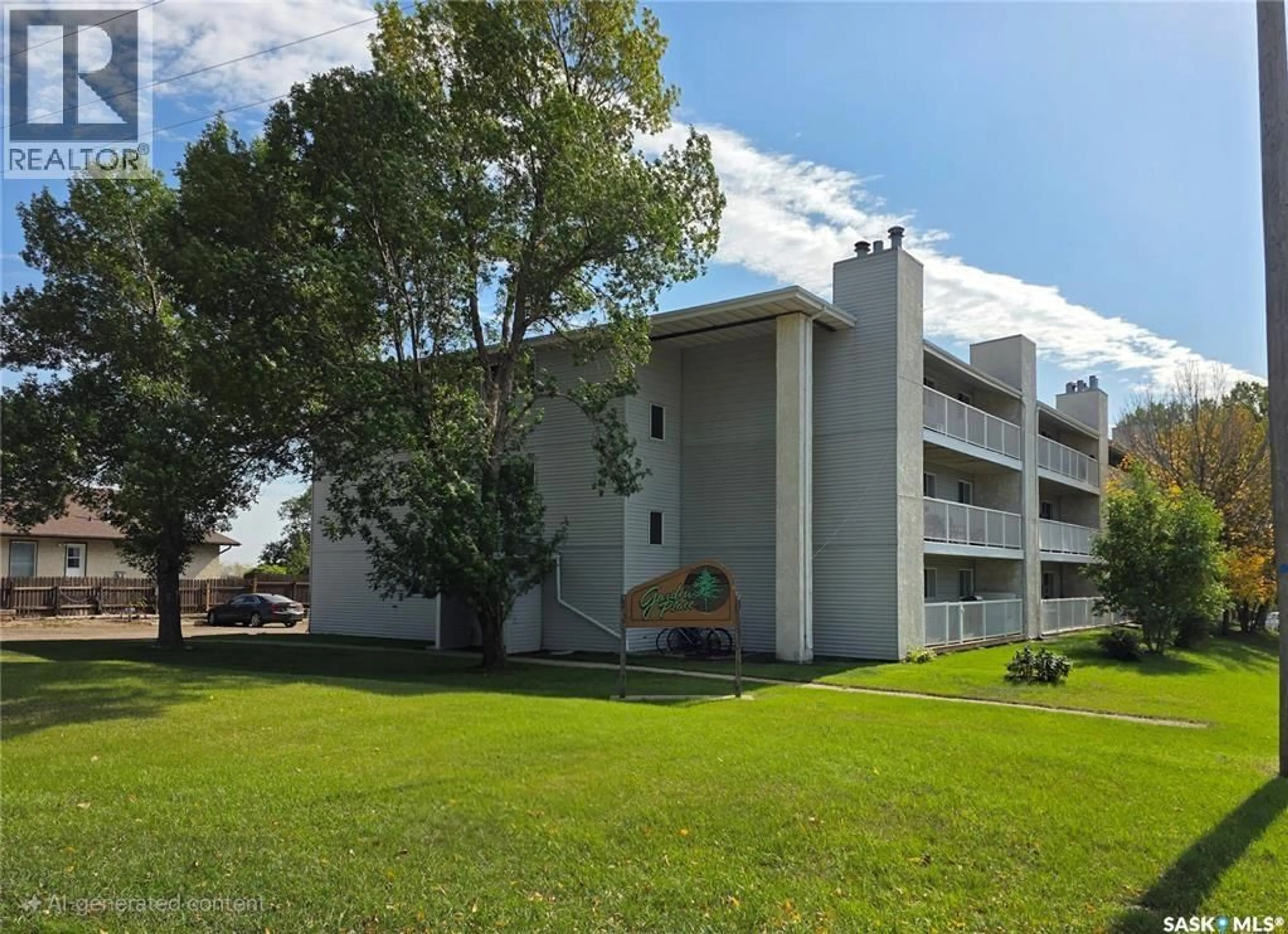 Patio, building for 204 - 306 PERKINS STREET, Estevan Saskatchewan S4A2K1