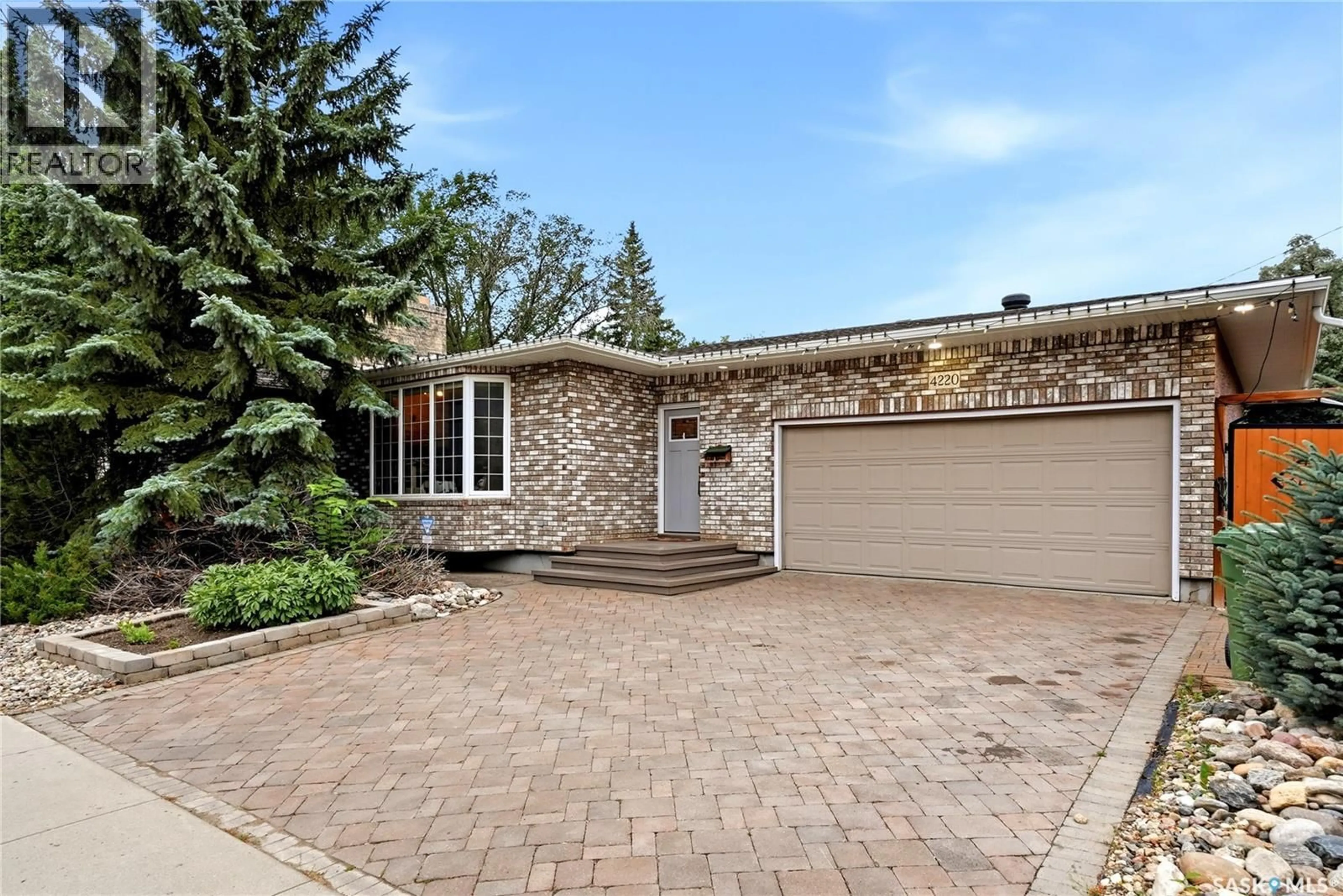 Home with brick exterior material, street for 4220 HILLSDALE STREET, Regina Saskatchewan S4S3Z2