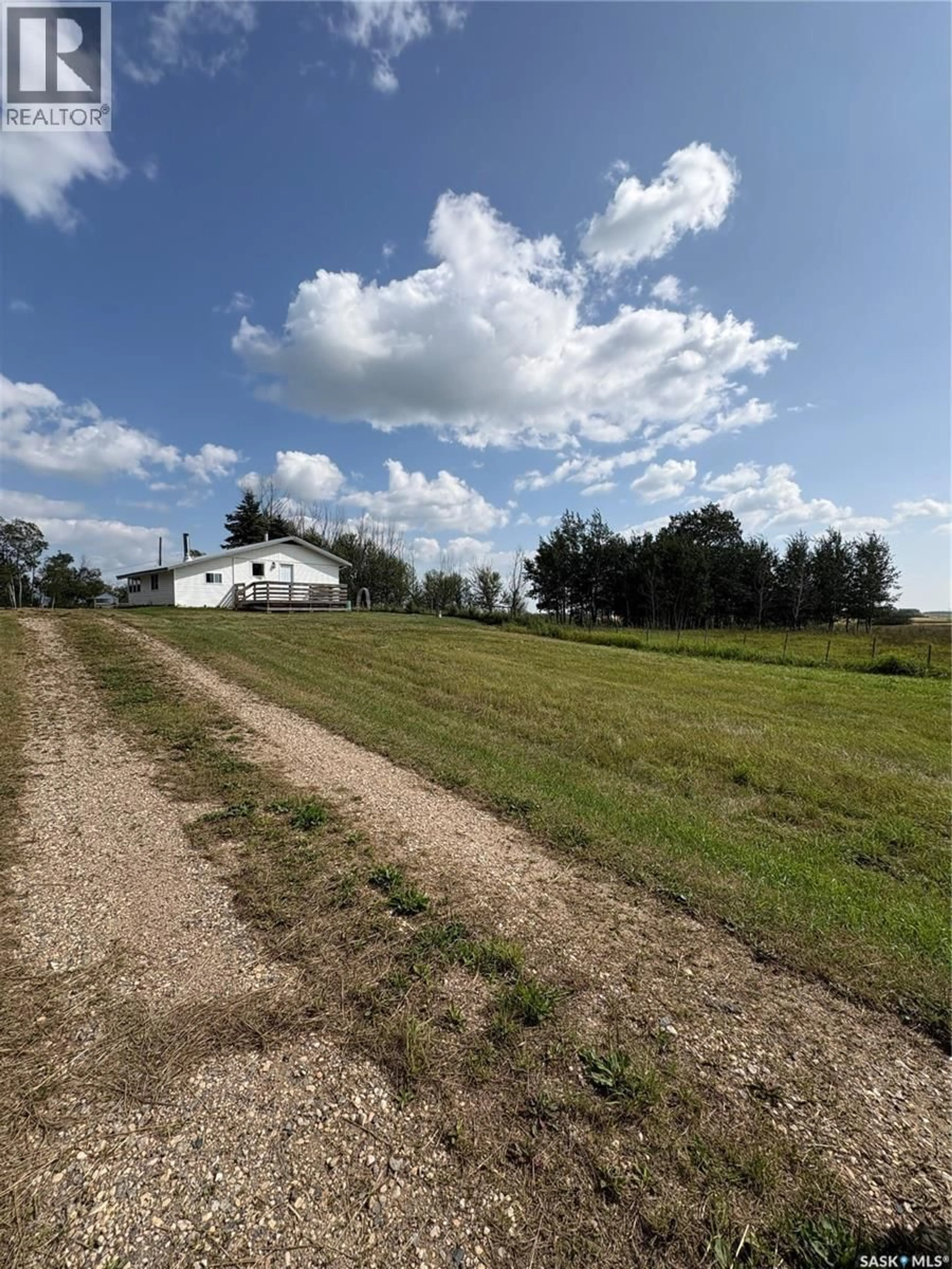 A pic from outside/outdoor area/front of a property/back of a property/a pic from drone, unknown for TROHAK ACREAGE, Hazel Dell Rm No. 335 Saskatchewan S0A1G0