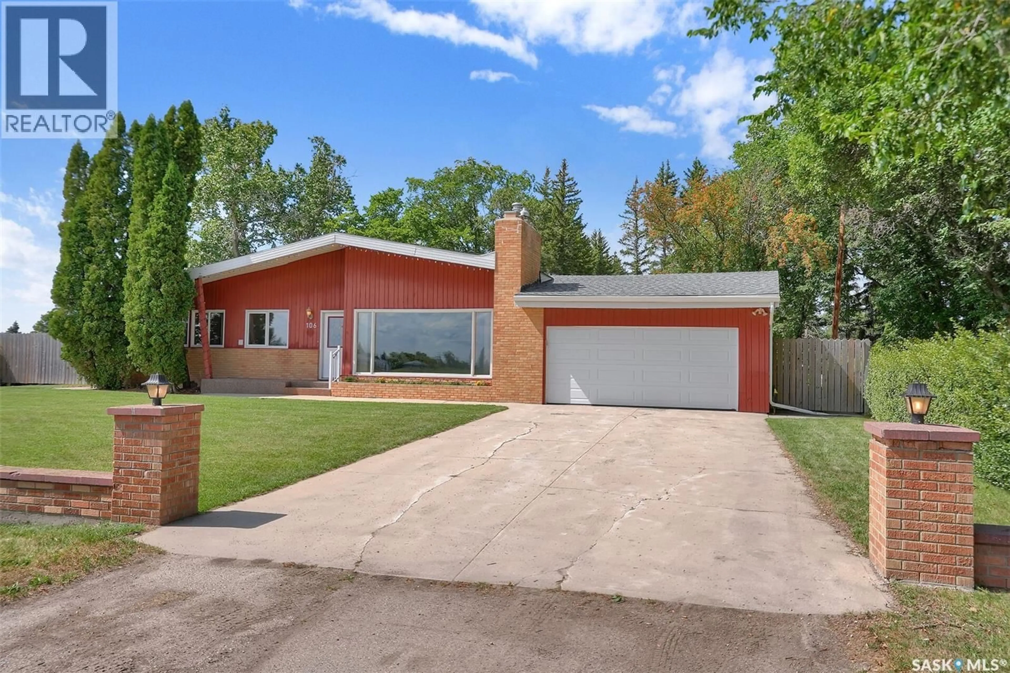 Home with brick exterior material, street for 106 ELGIN STREET, Balcarres Saskatchewan S0G0C0