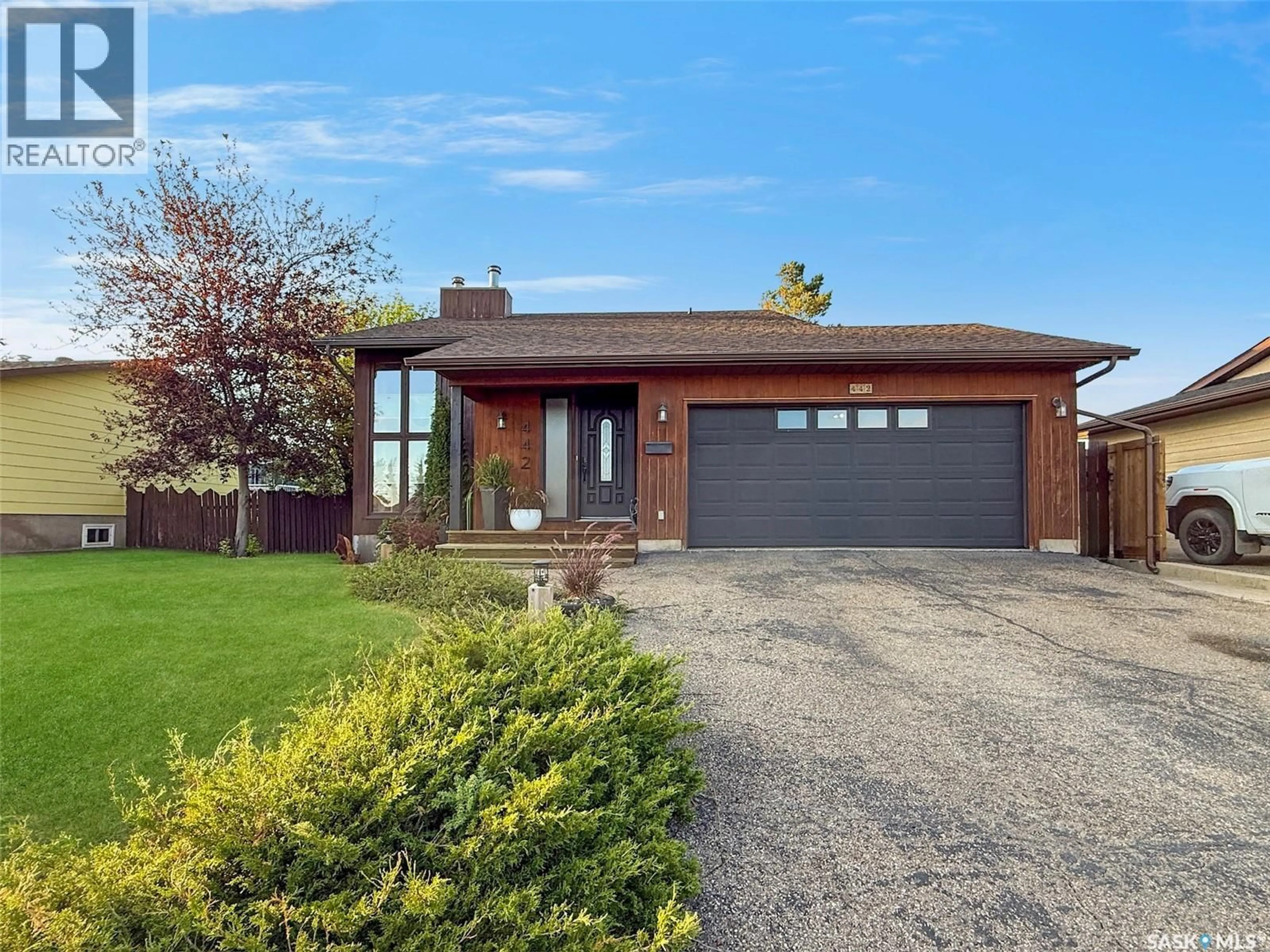 Home with brick exterior material, street for 442 WALSH TRAIL, Swift Current Saskatchewan S9H4T8