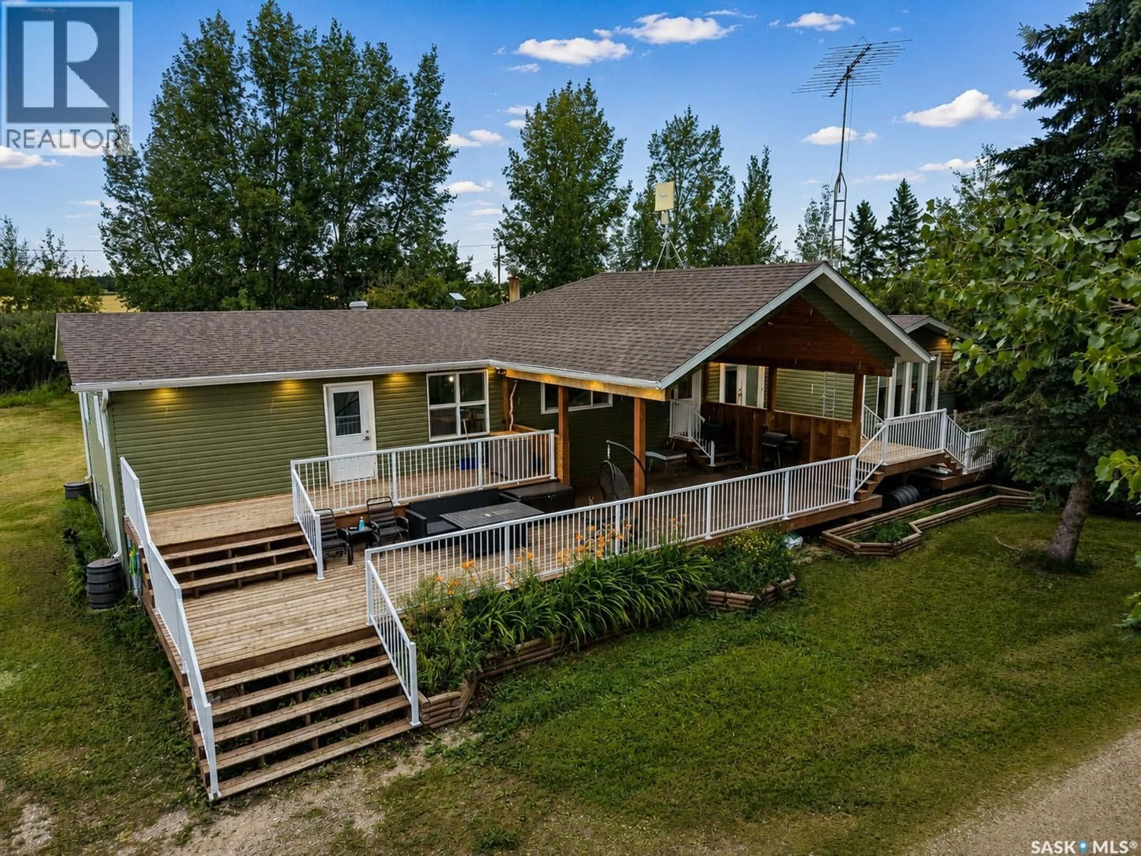 A pic from outside/outdoor area/front of a property/back of a property/a pic from drone, mountain view for RM OF GARDEN RIVER ACREAGE, Garden River Rm No. 490 Saskatchewan S0J2Z0
