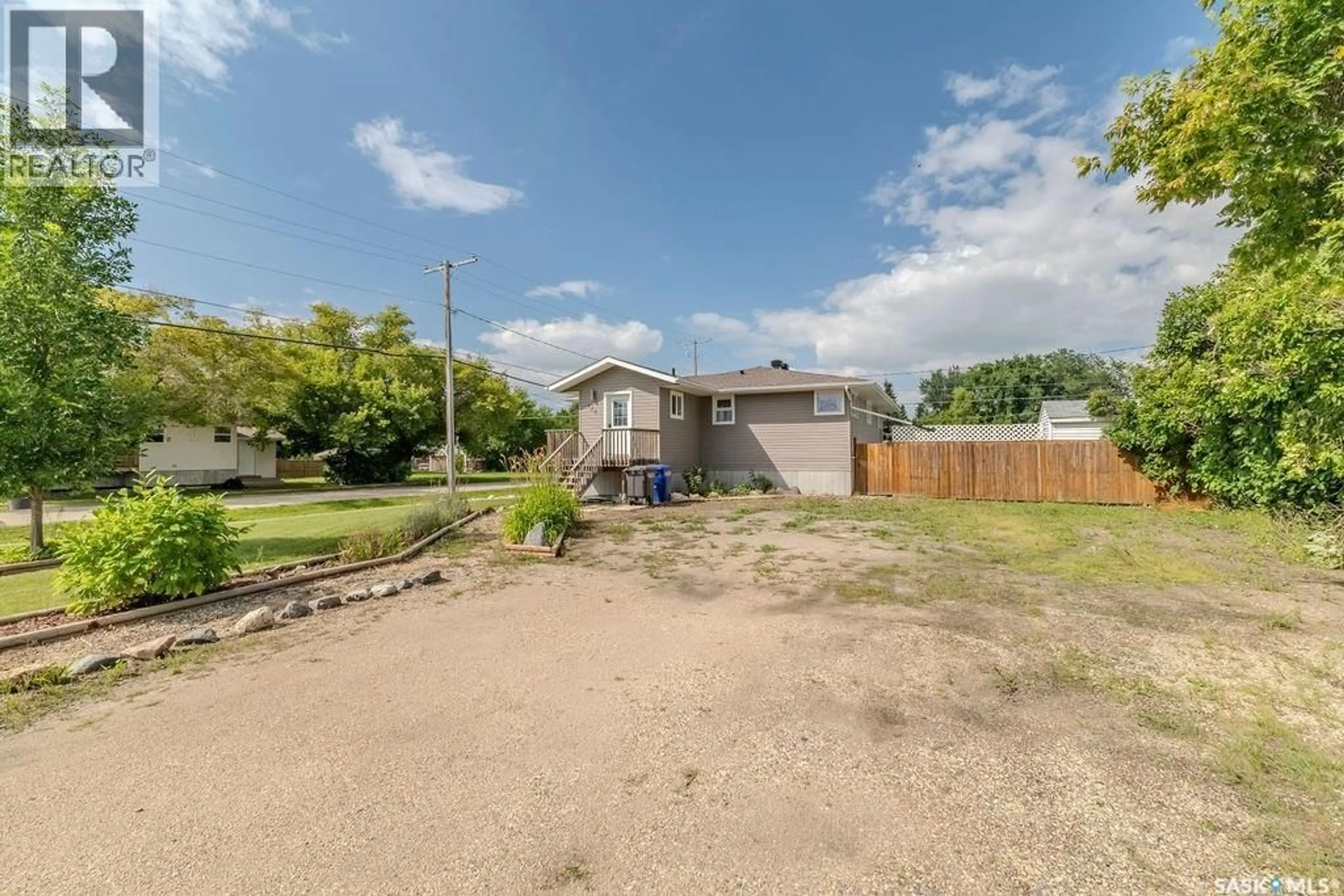 A pic from outside/outdoor area/front of a property/back of a property/a pic from drone, street for 120 1ST STREET, Wakaw Saskatchewan S0K4P0
