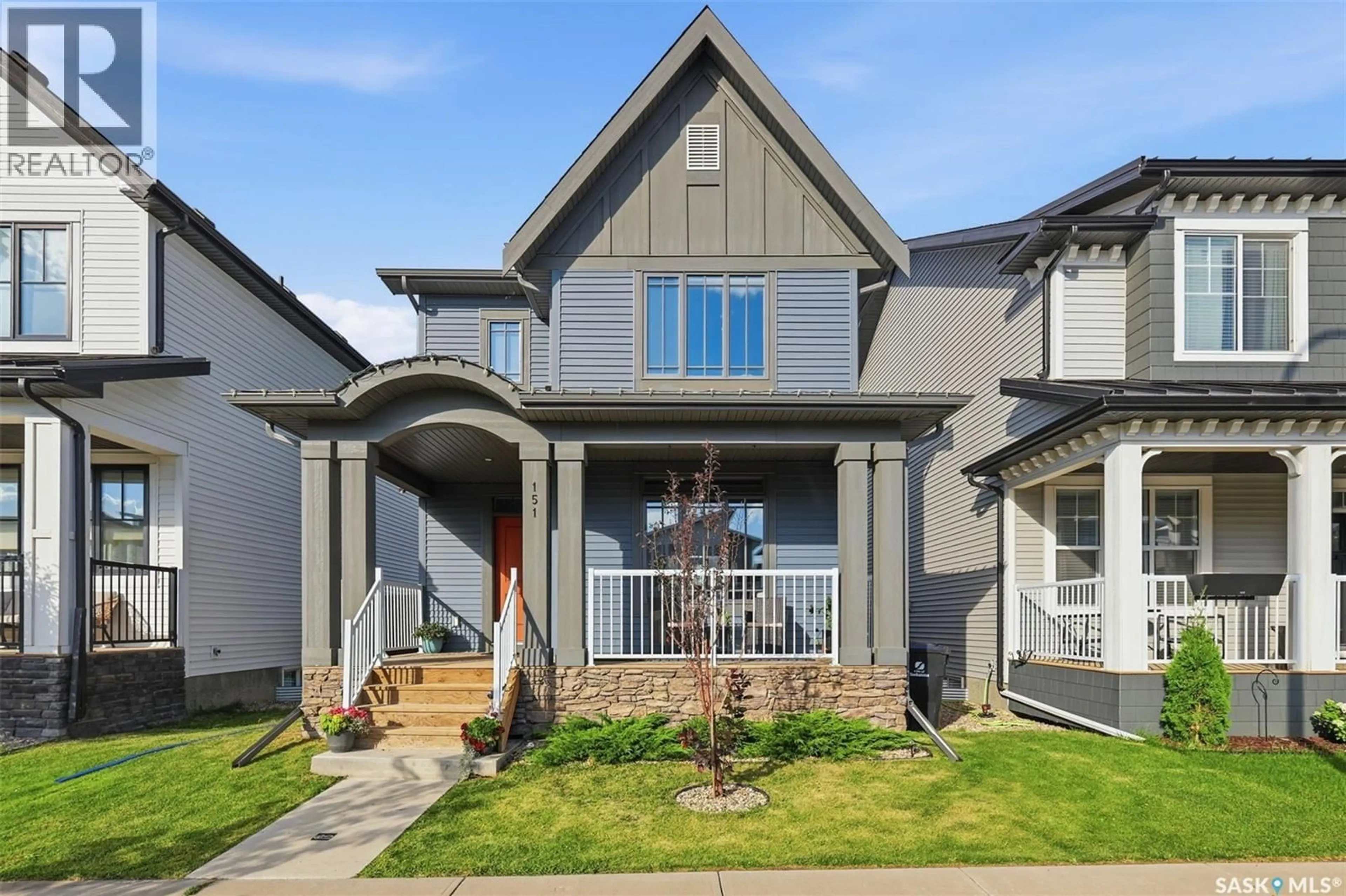 Home with vinyl exterior material, street for 151 TAUBE AVENUE, Saskatoon Saskatchewan S7V0W1