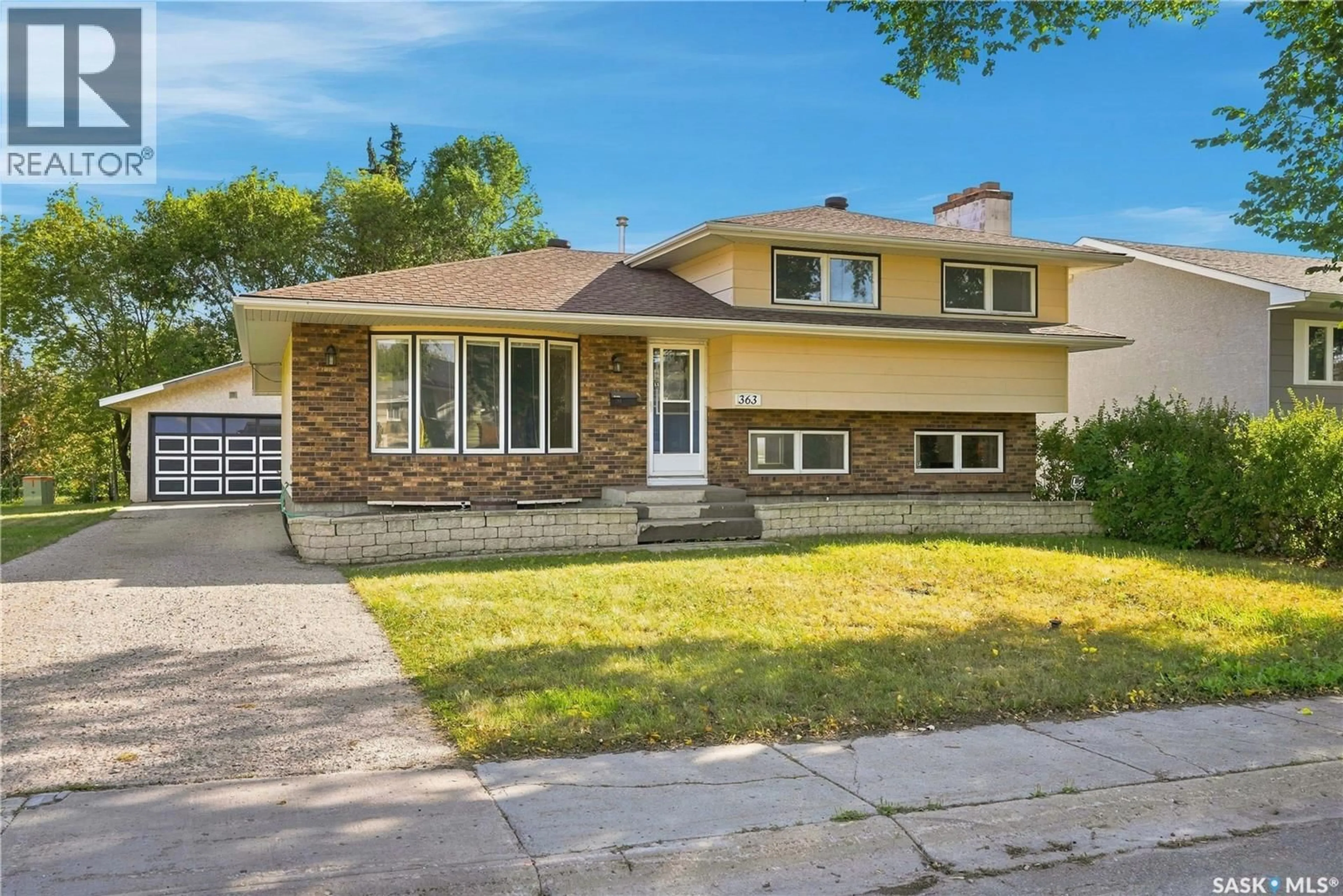 Home with vinyl exterior material, street for 363 RODENBUSH DRIVE, Regina Saskatchewan S4R6X5