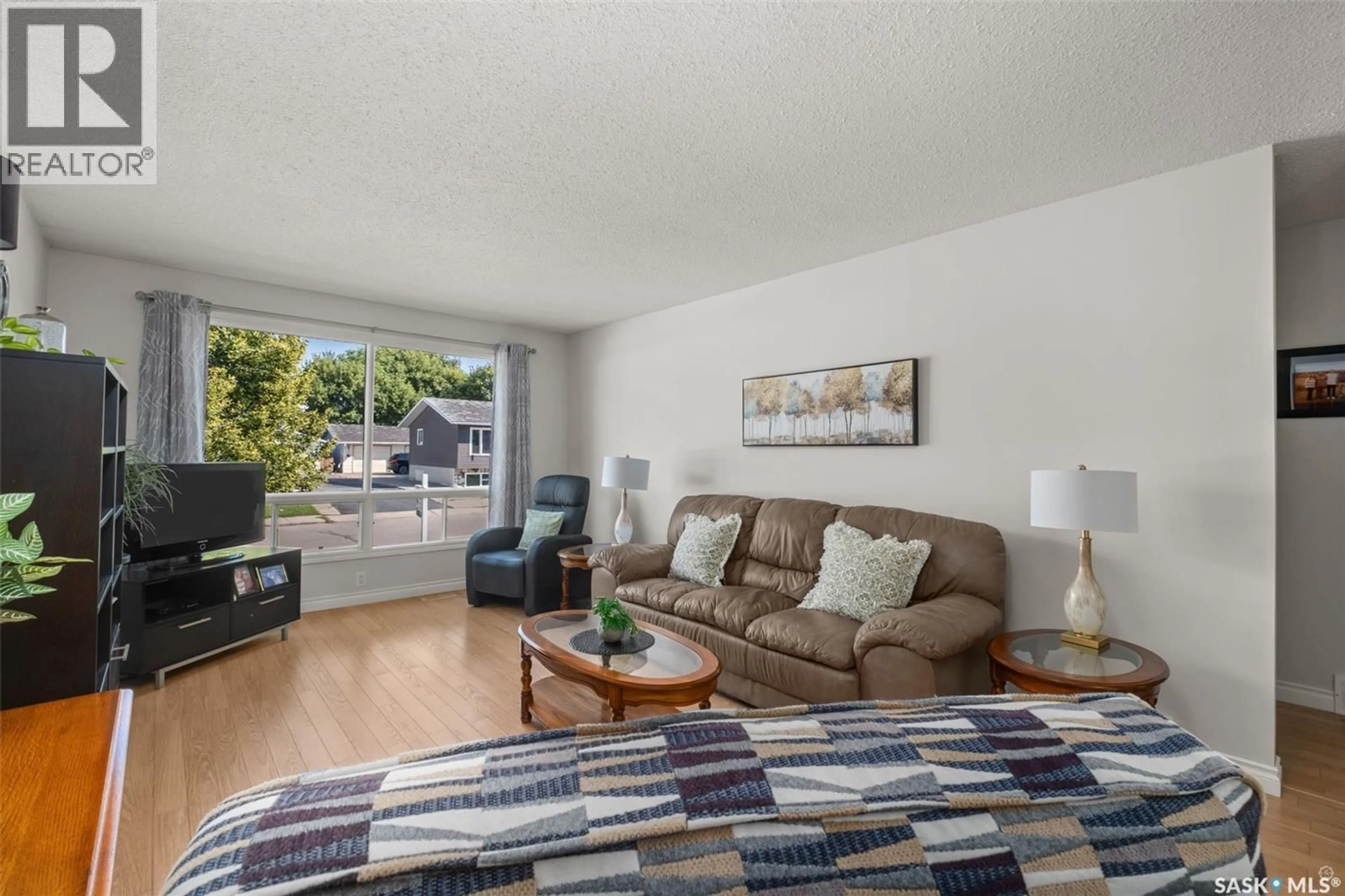 Living room with furniture, unknown for 21 PLAXTON PLACE, Prince Albert Saskatchewan S6V6N6