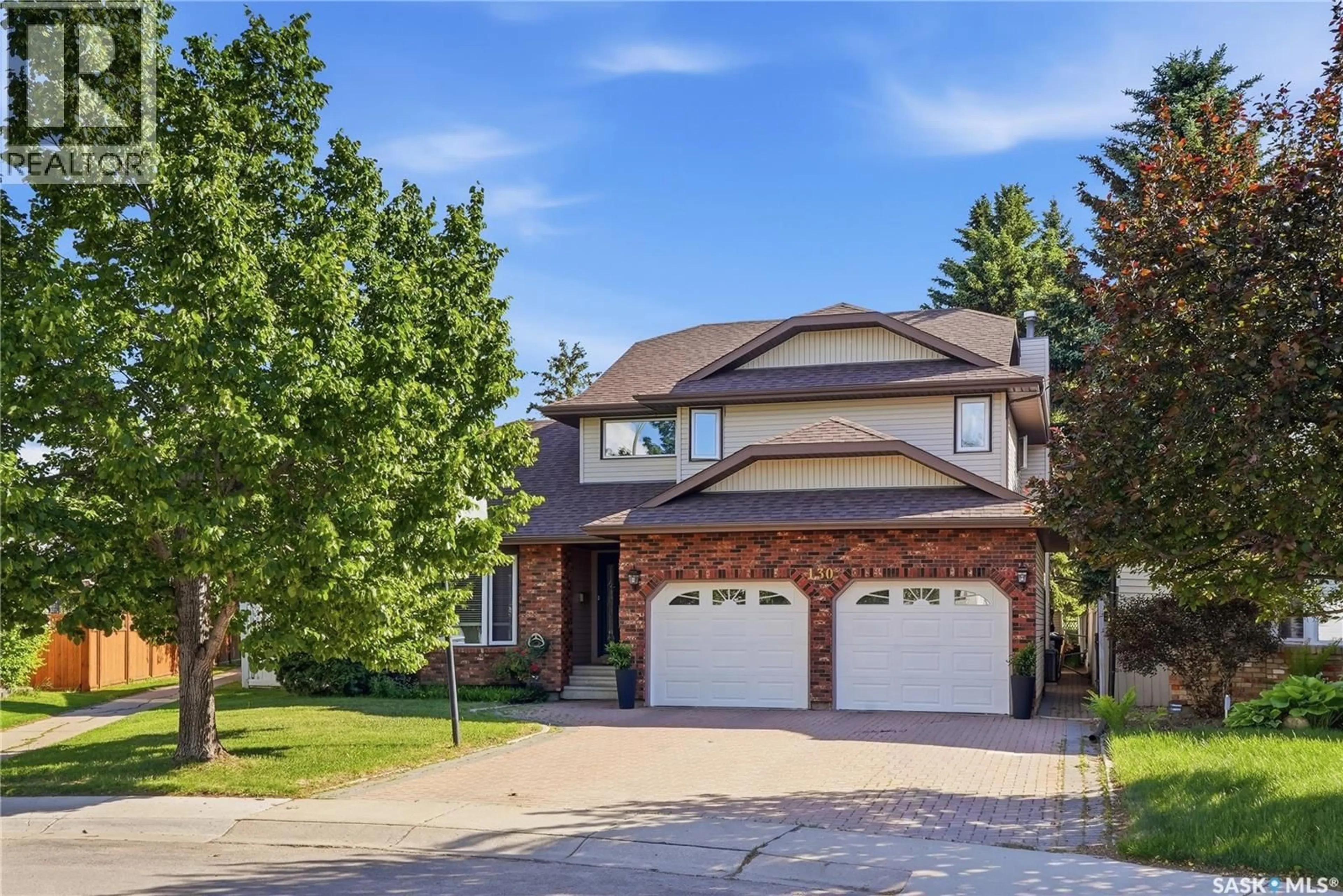Home with brick exterior material, street for 130 MULCASTER CRESCENT, Saskatoon Saskatchewan S7N4A7