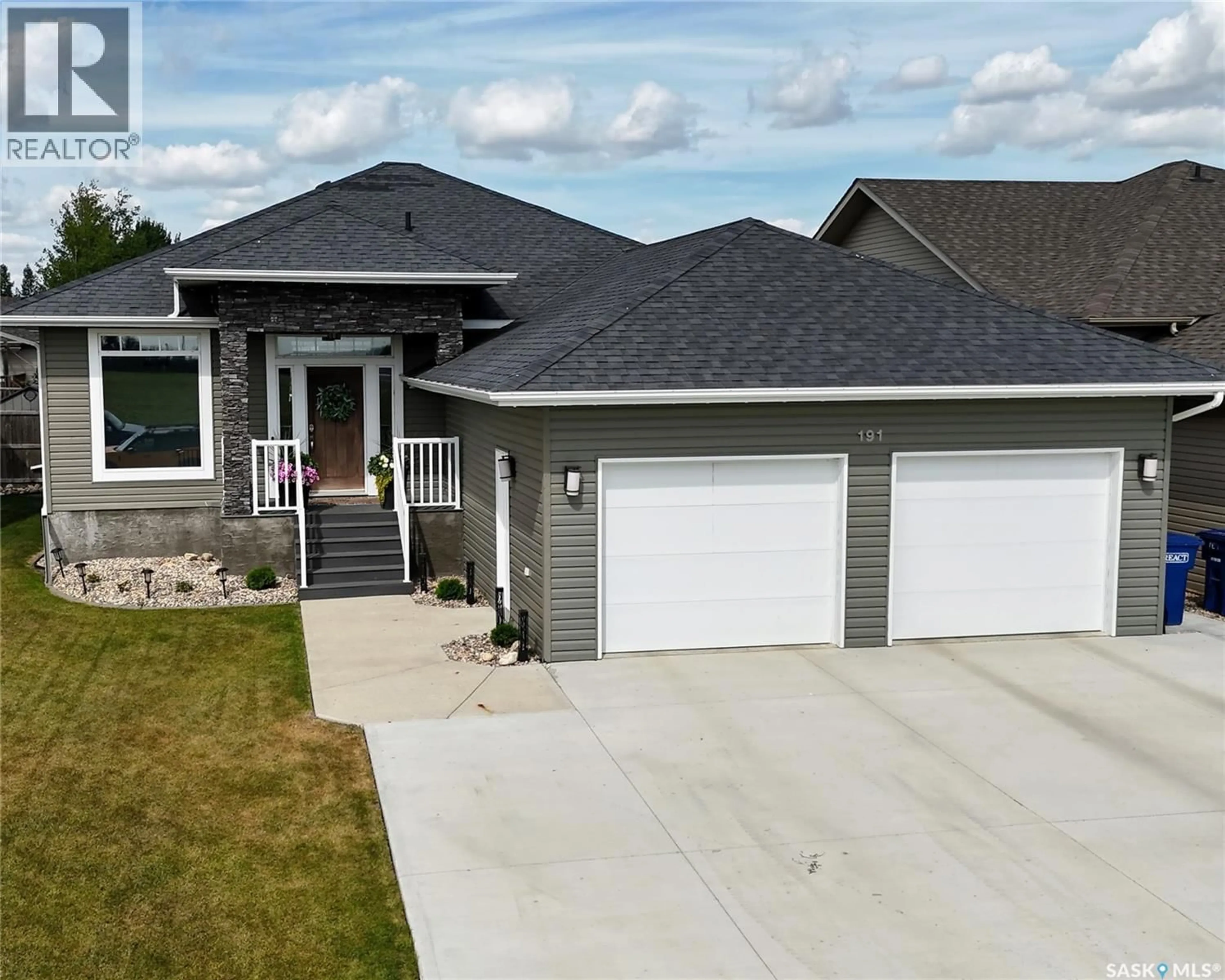 Home with vinyl exterior material, street for 191 SASKATCHEWAN AVENUE, Humboldt Saskatchewan S0K2A0