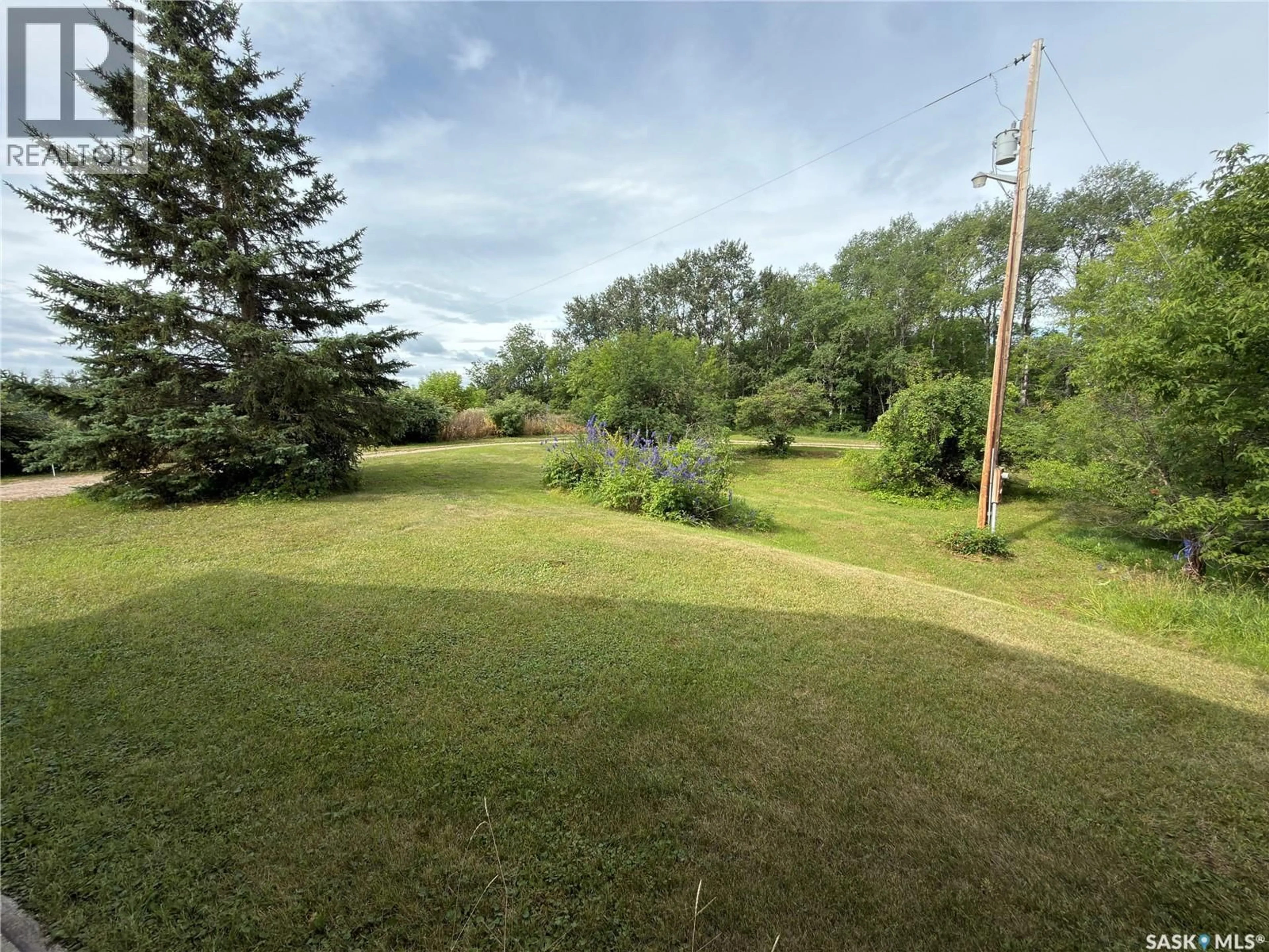 A pic from outside/outdoor area/front of a property/back of a property/a pic from drone, forest/trees view for 10.26 SOUTH ACREAGE, Hudson Bay Rm No. 394 Saskatchewan S0E0Y0