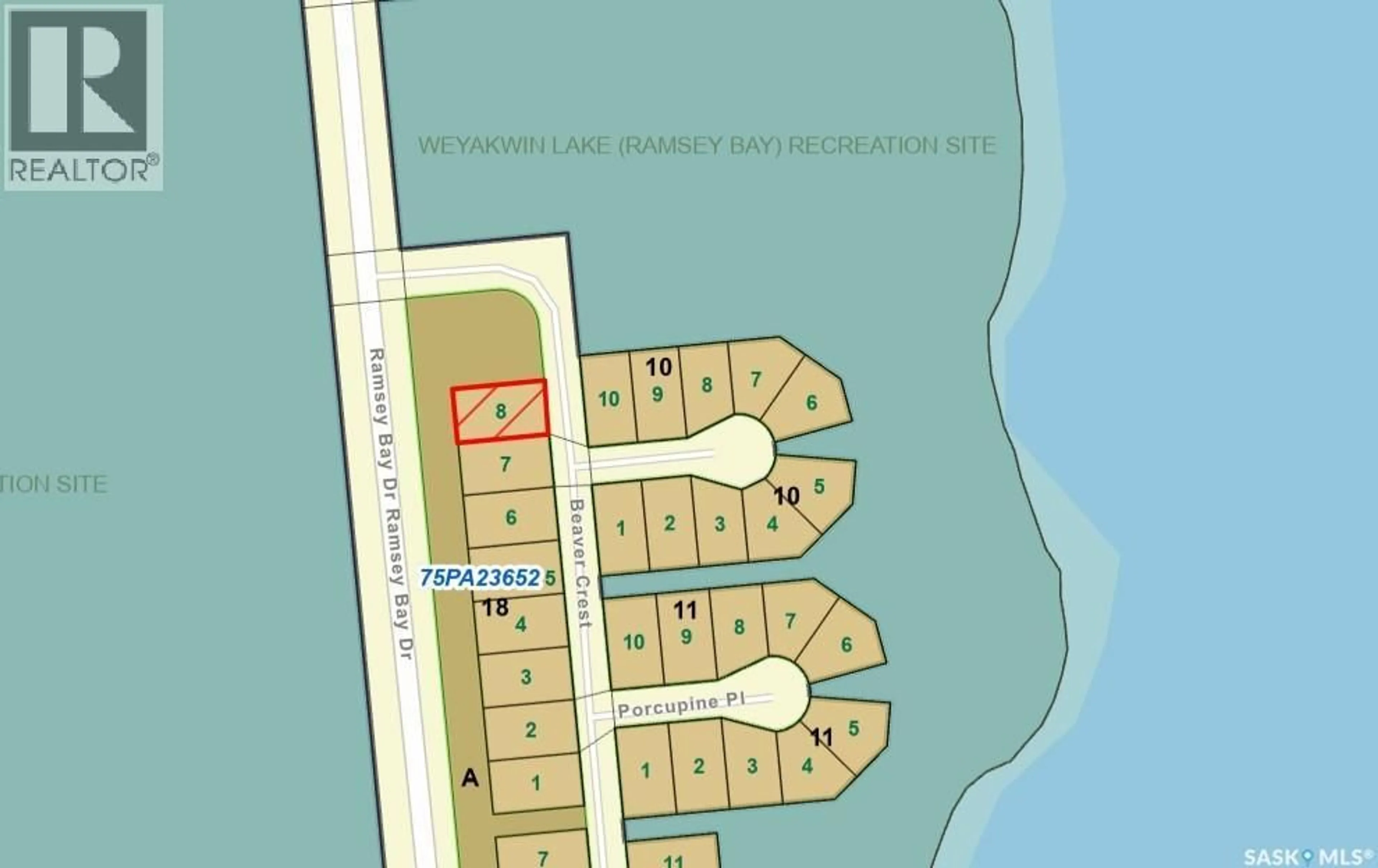 Floor plan for Lot 8 Blk 18 - 8 BEAVER CRESCENT, Northern Admin District Saskatchewan S0J1W0