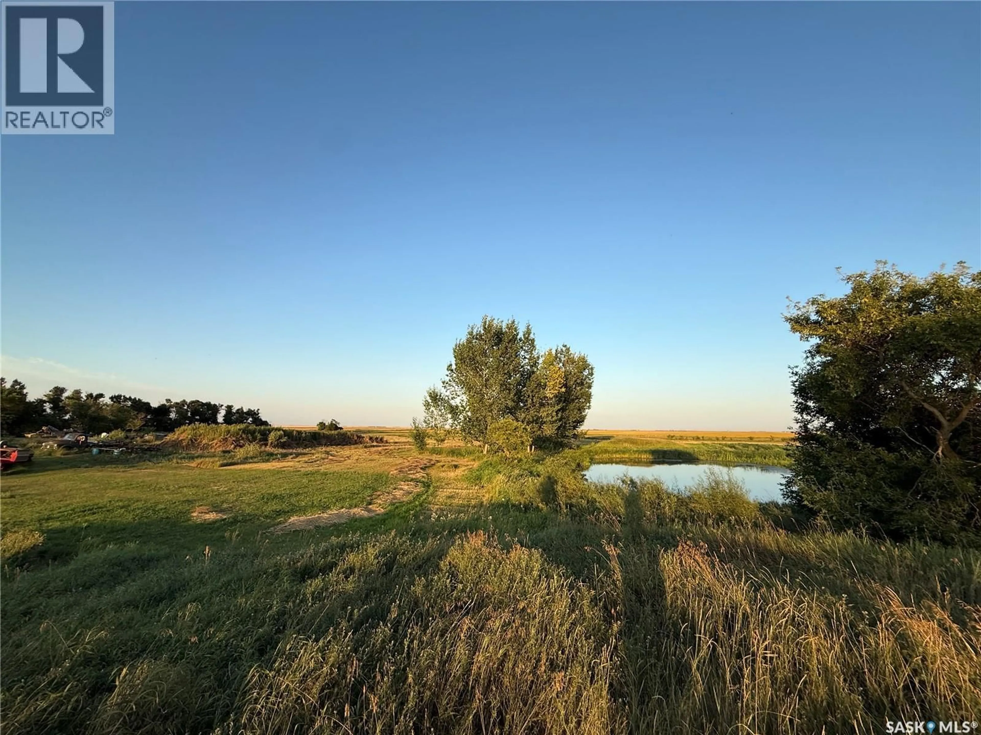A pic from outside/outdoor area/front of a property/back of a property/a pic from drone, water/lake/river/ocean view for KRPAN ACREAGE, Brokenshell Rm No. 68 Saskatchewan S4H2L5