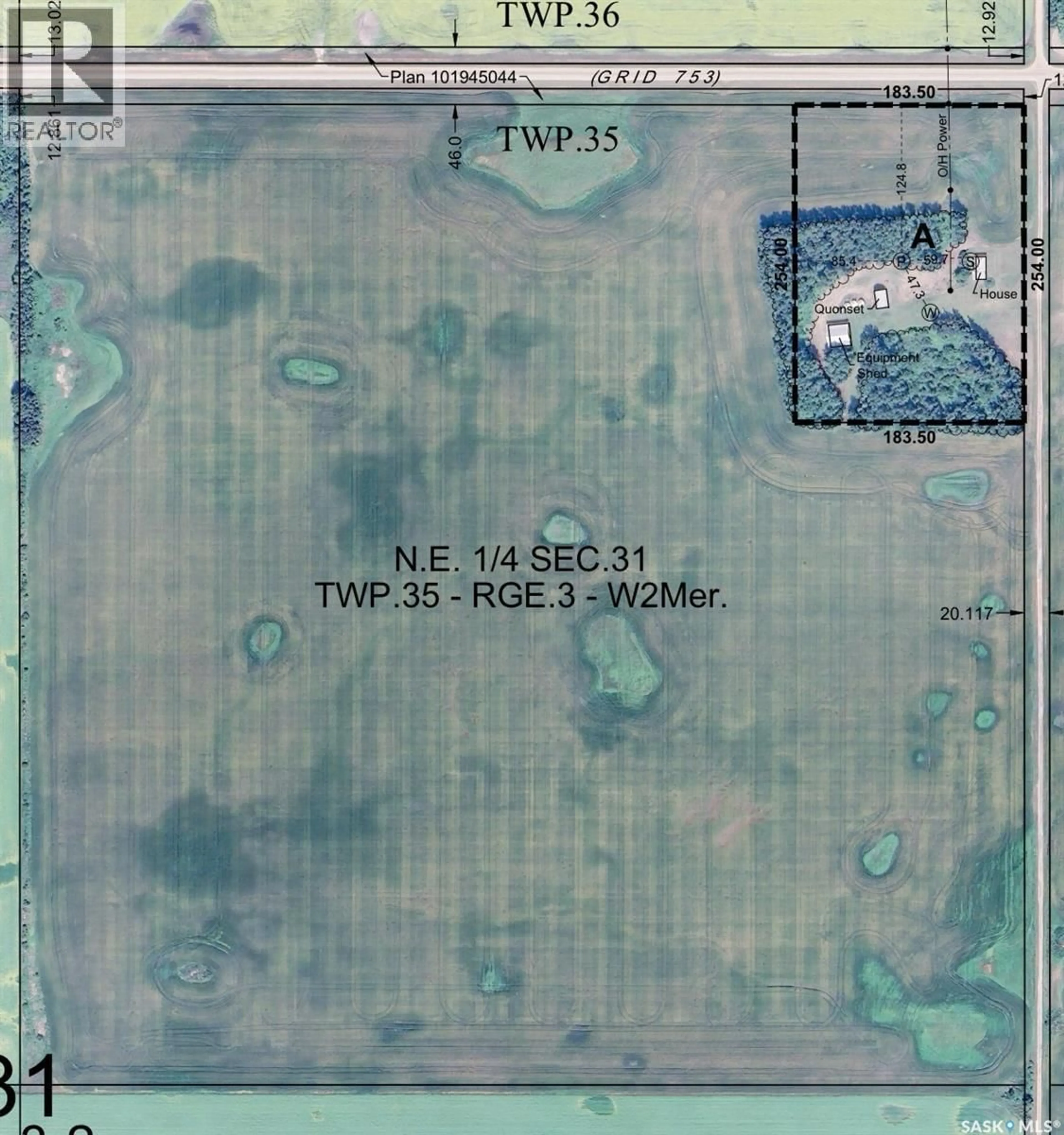 Picture of a map for AG-VENTURES ACREAGE, Clayton Rm No. 333 Saskatchewan S0A0P0