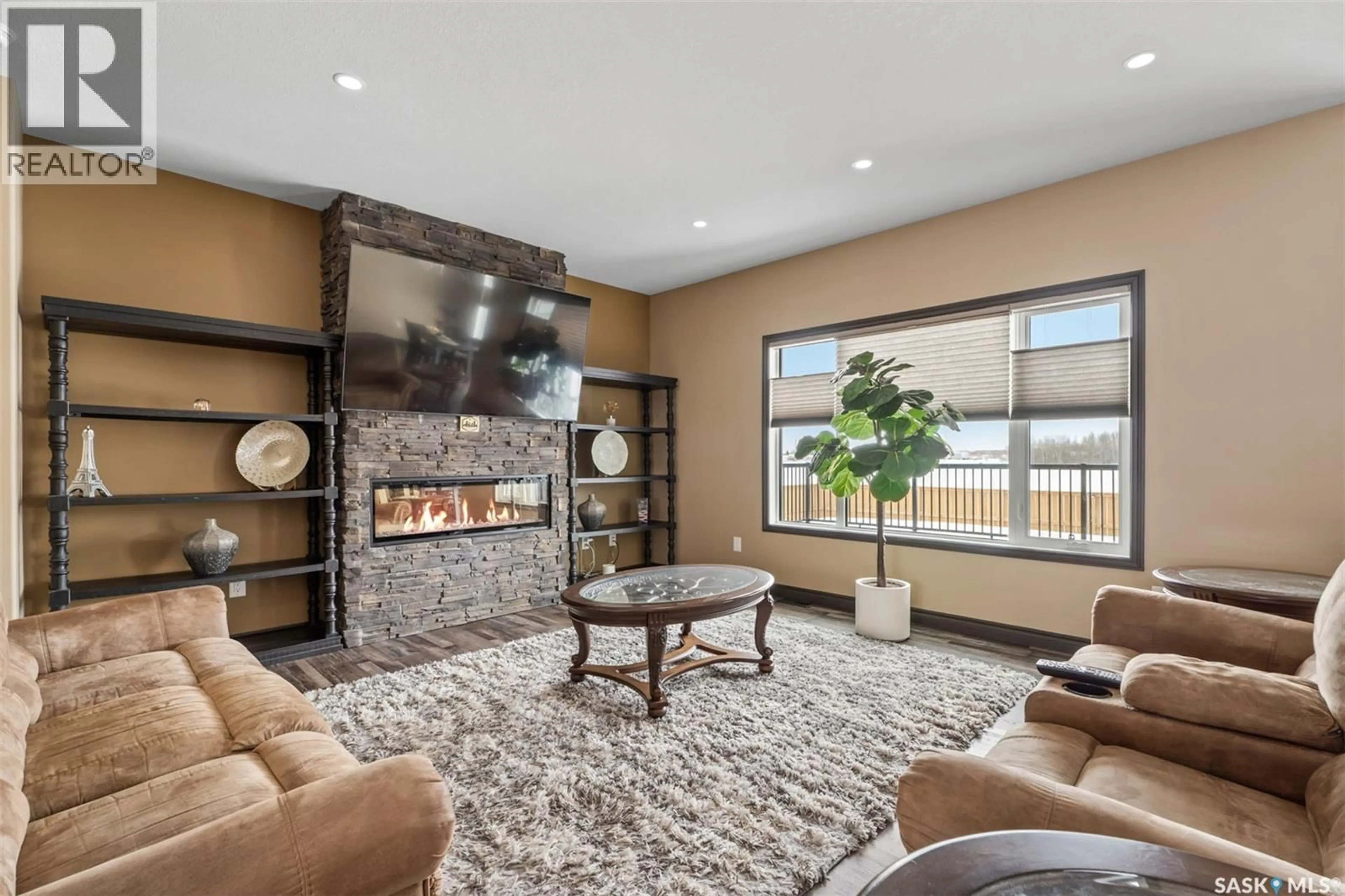 Living room with furniture, unknown for 503 8TH AVENUE, Watrous Saskatchewan S0K4T0