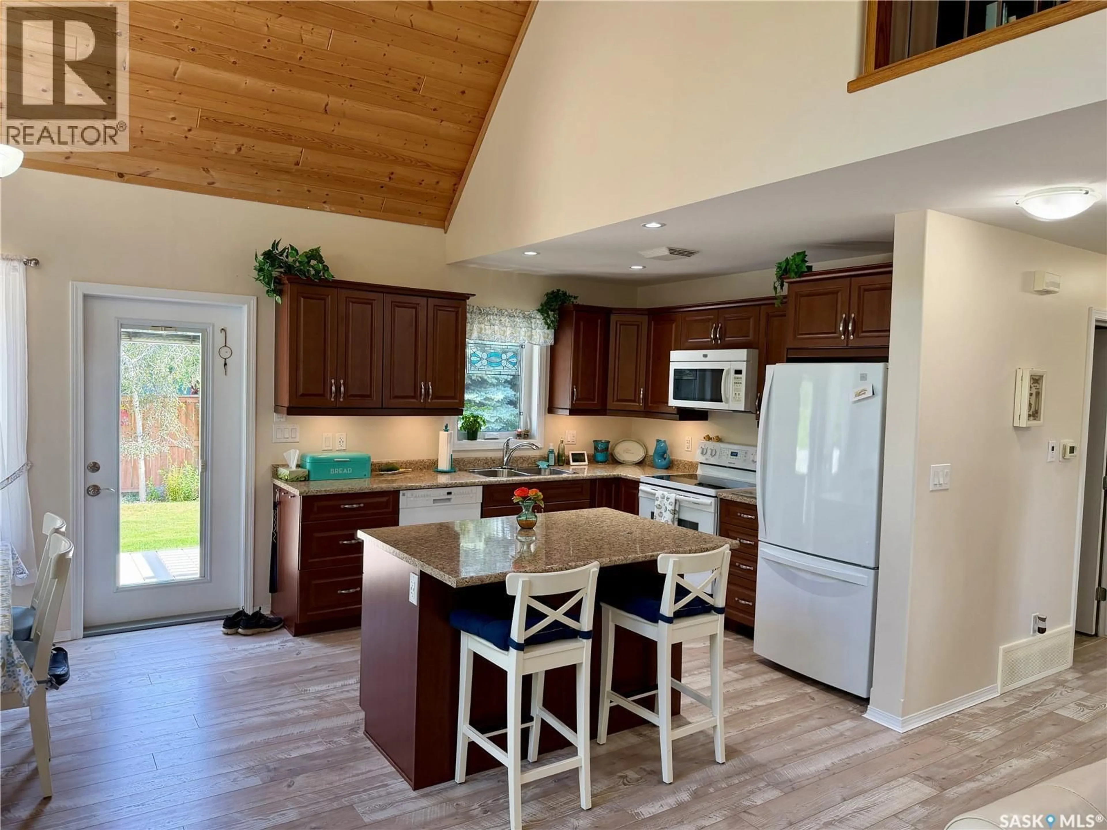 Open concept kitchen, ceramic/tile floor for 210 KING STREET, Elbow Saskatchewan S0H1J0