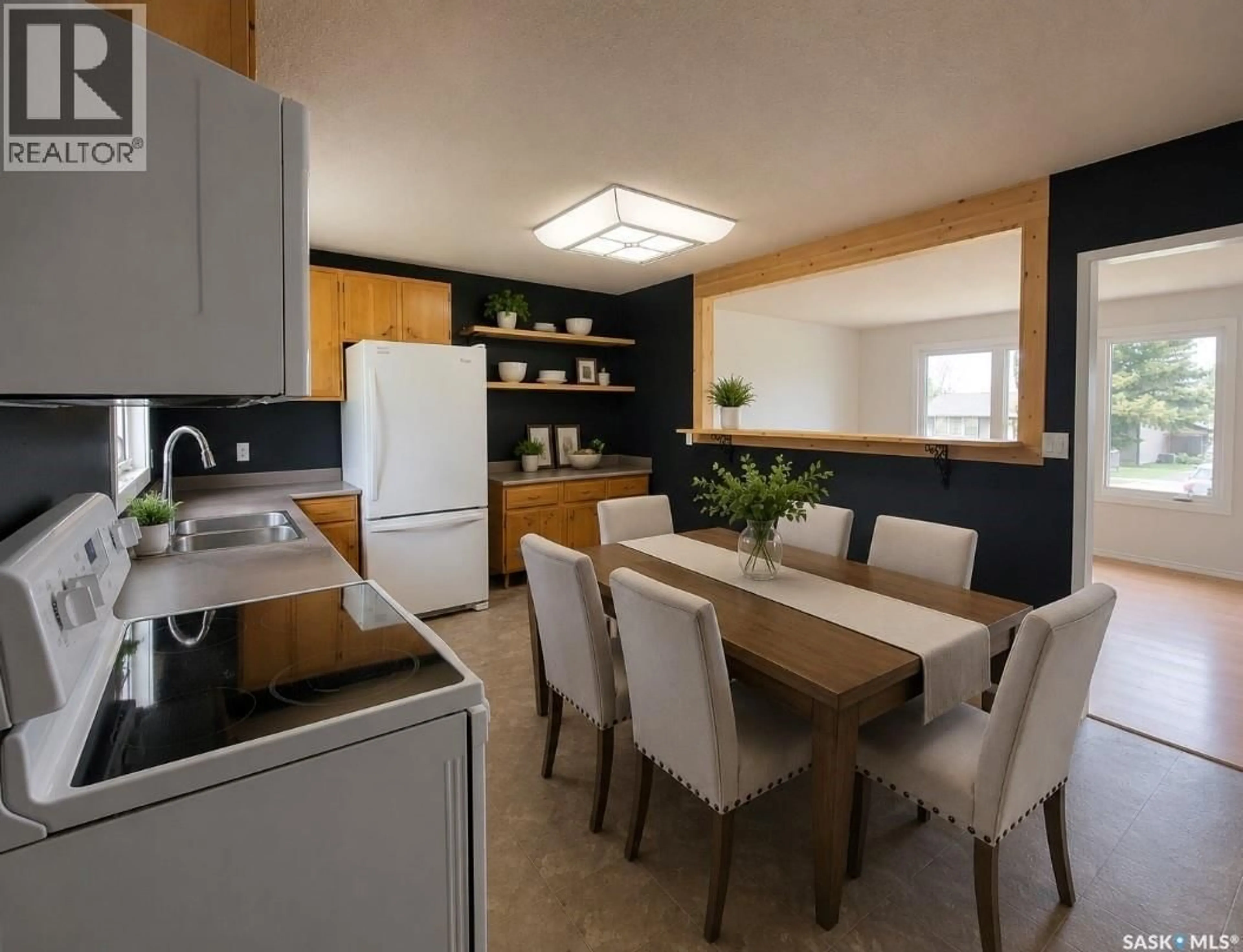 Open concept kitchen, unknown for 5107 LEADER STREET, Macklin Saskatchewan S0L2C0