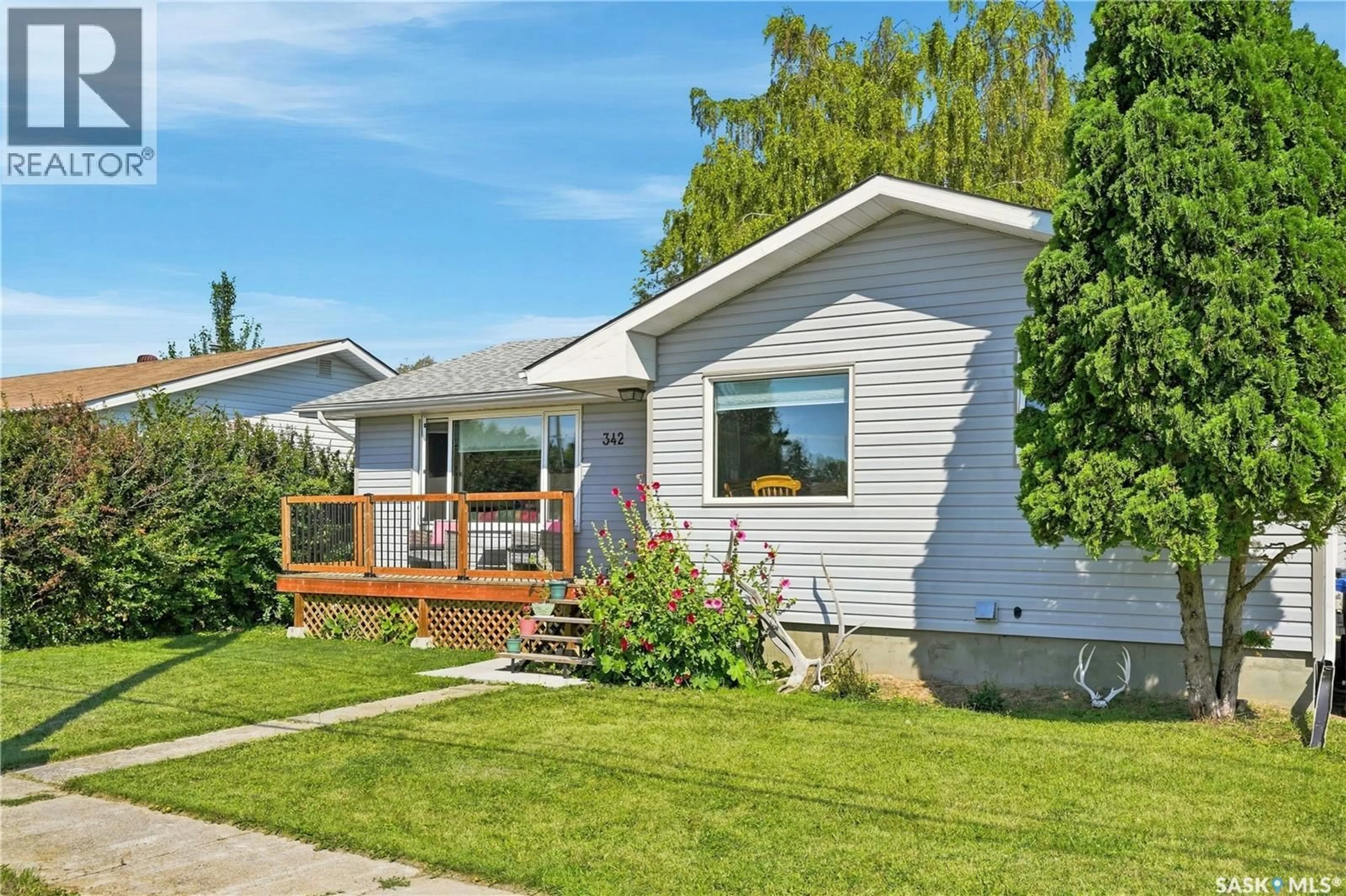 Home with vinyl exterior material, street for 342 ASPON AVENUE, Allan Saskatchewan S0K0C0