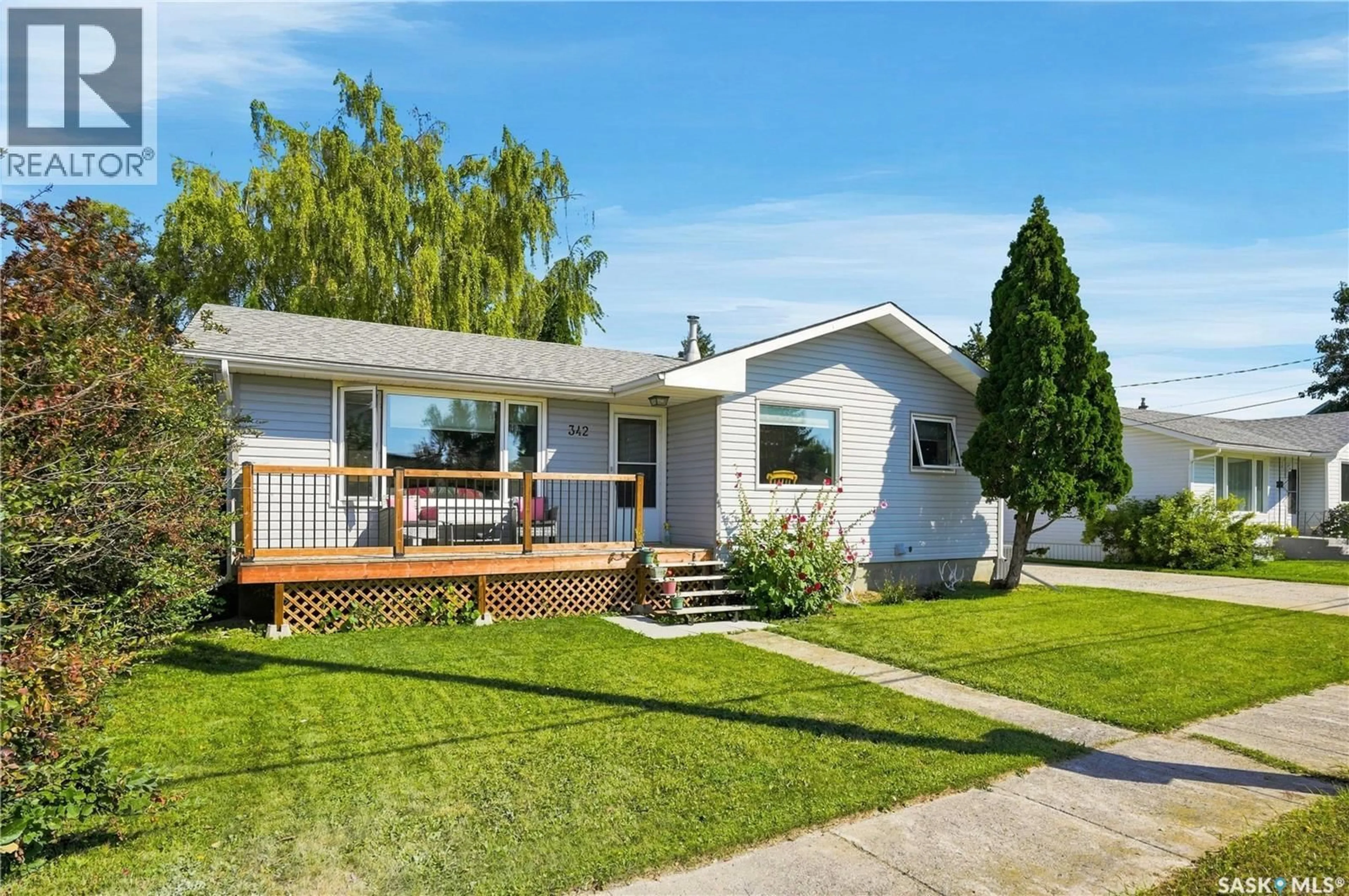Home with vinyl exterior material, street for 342 ASPON AVENUE, Allan Saskatchewan S0K0C0