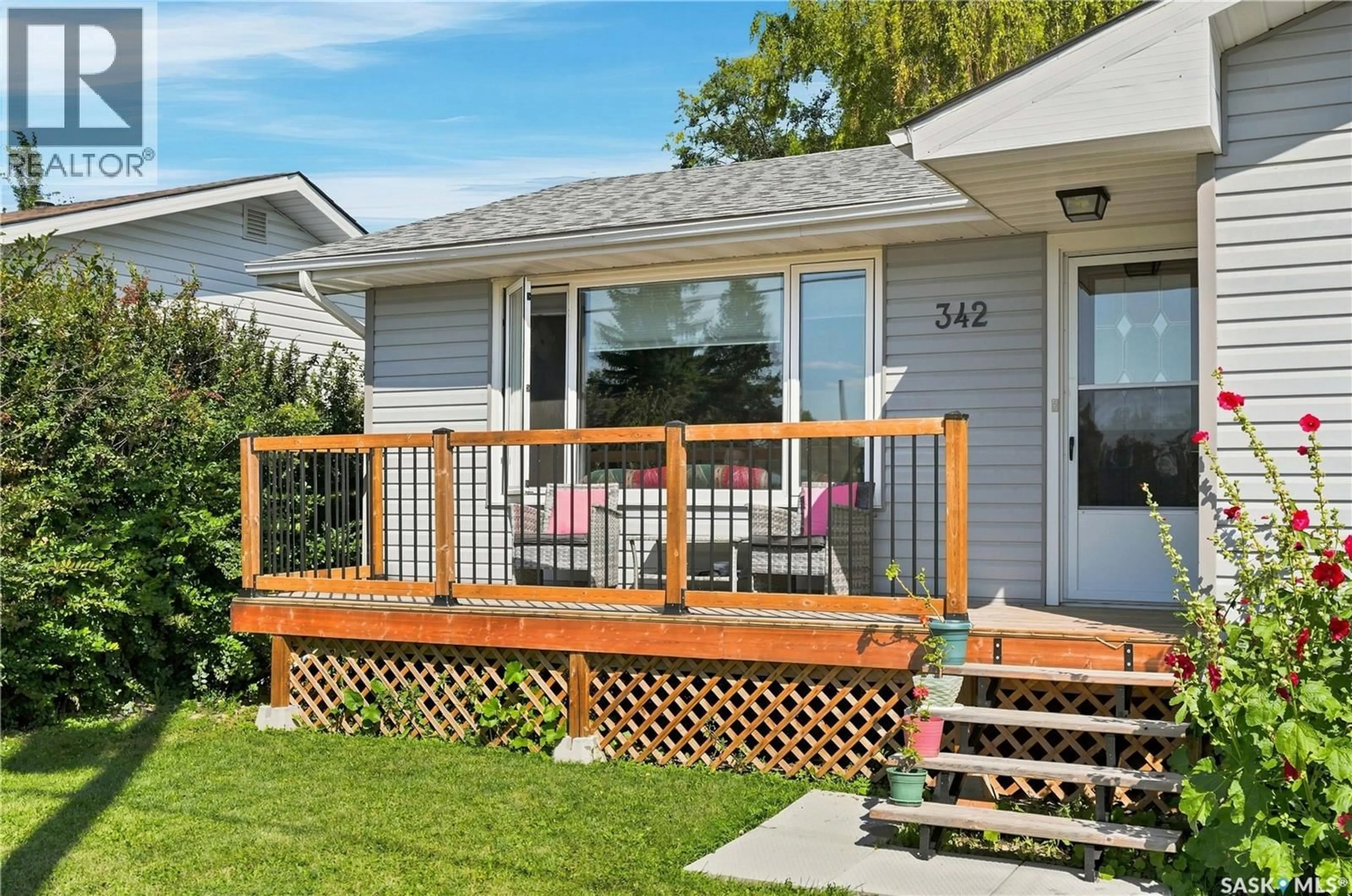 Home with vinyl exterior material, street for 342 ASPON AVENUE, Allan Saskatchewan S0K0C0