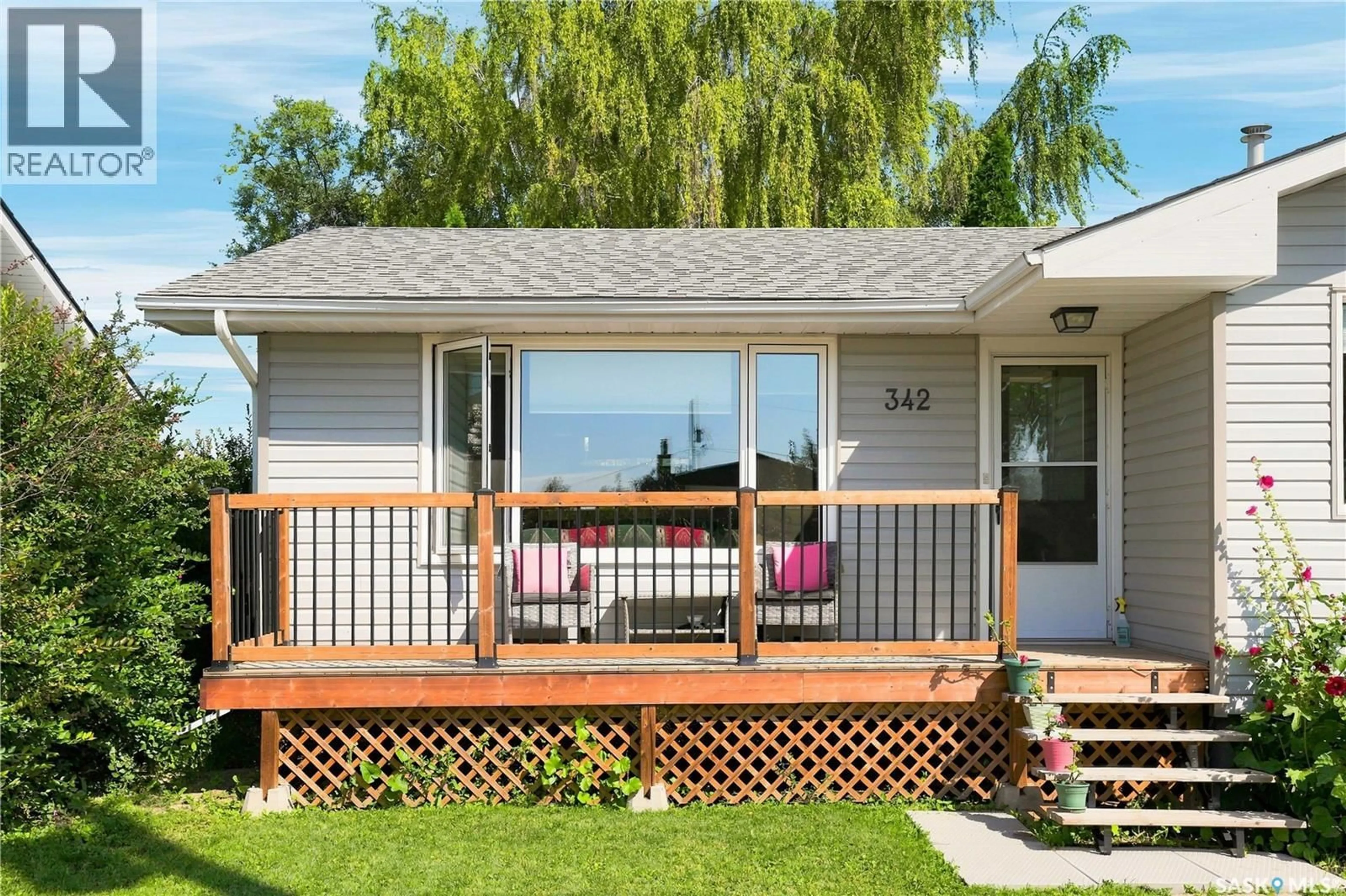 Home with vinyl exterior material, street for 342 ASPON AVENUE, Allan Saskatchewan S0K0C0