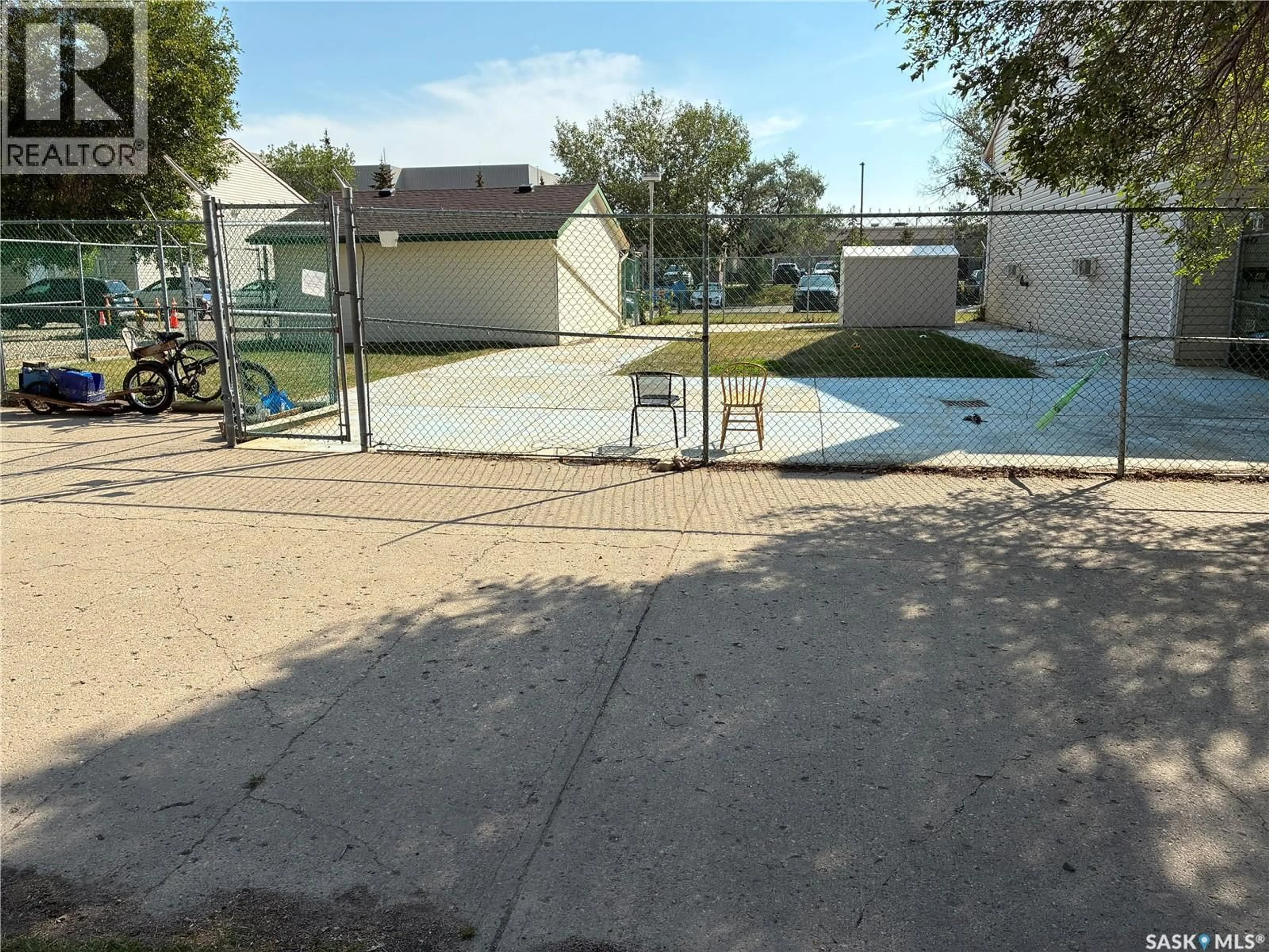A pic from outside/outdoor area/front of a property/back of a property/a pic from drone, street for 44B NOLLET AVENUE, Regina Saskatchewan S4T7P9