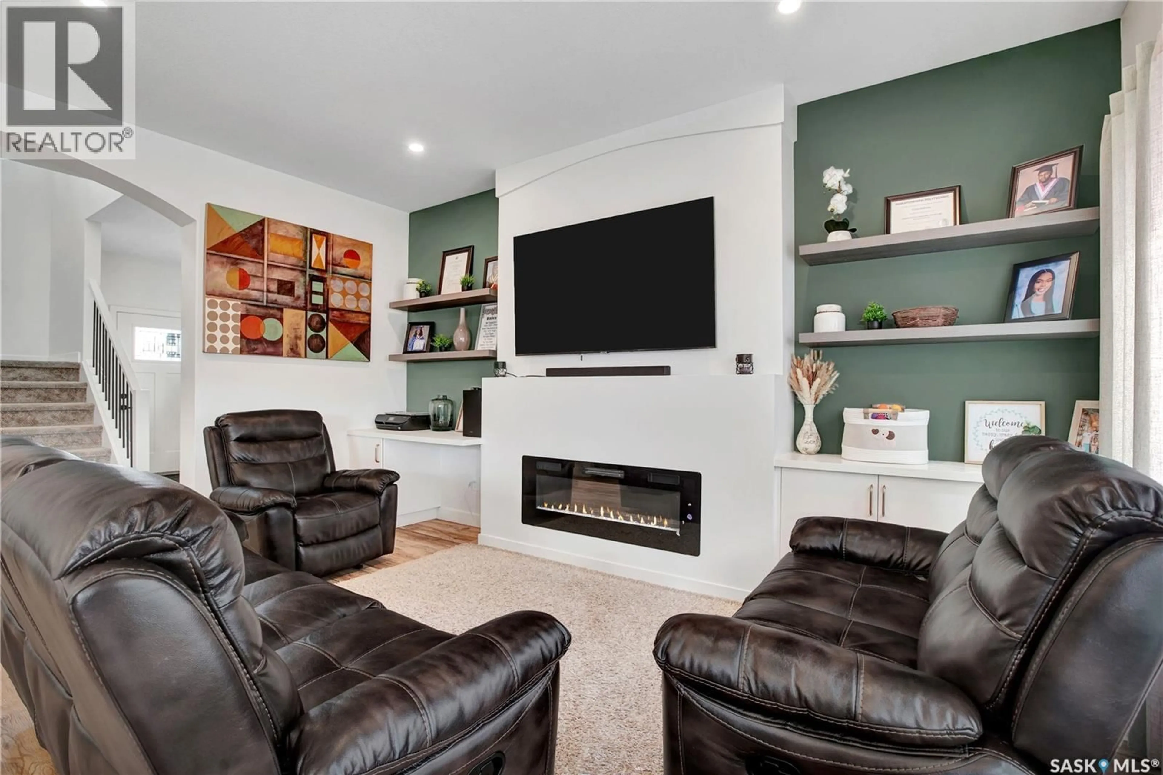 Home theater for 1334 PARR HILL DRIVE, Martensville Saskatchewan S0K2T1