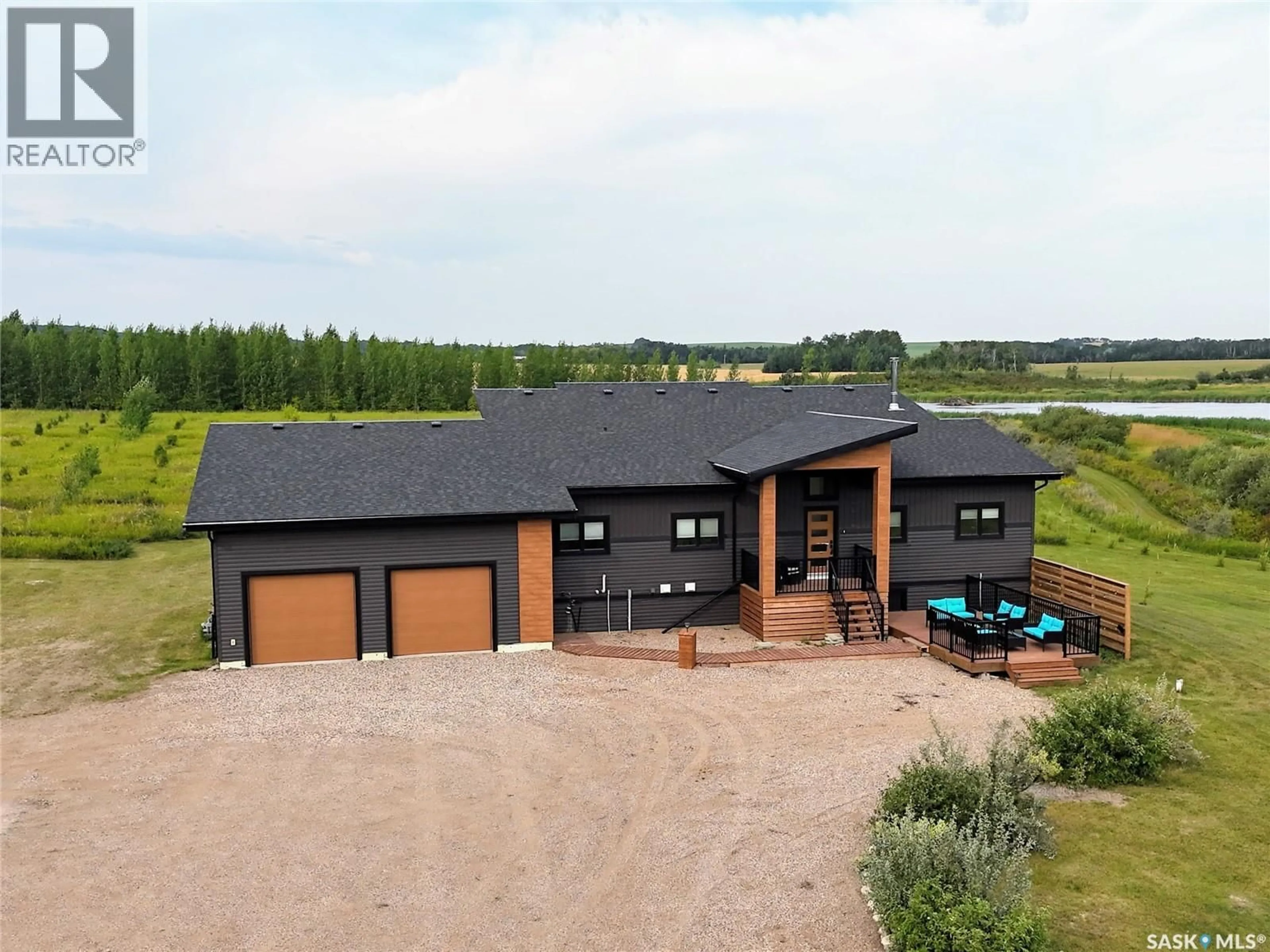 A pic from outside/outdoor area/front of a property/back of a property/a pic from drone, unknown for 162 LUCIEN LAKESHORE DRIVE, Lucien Lake Saskatchewan S0K2X0