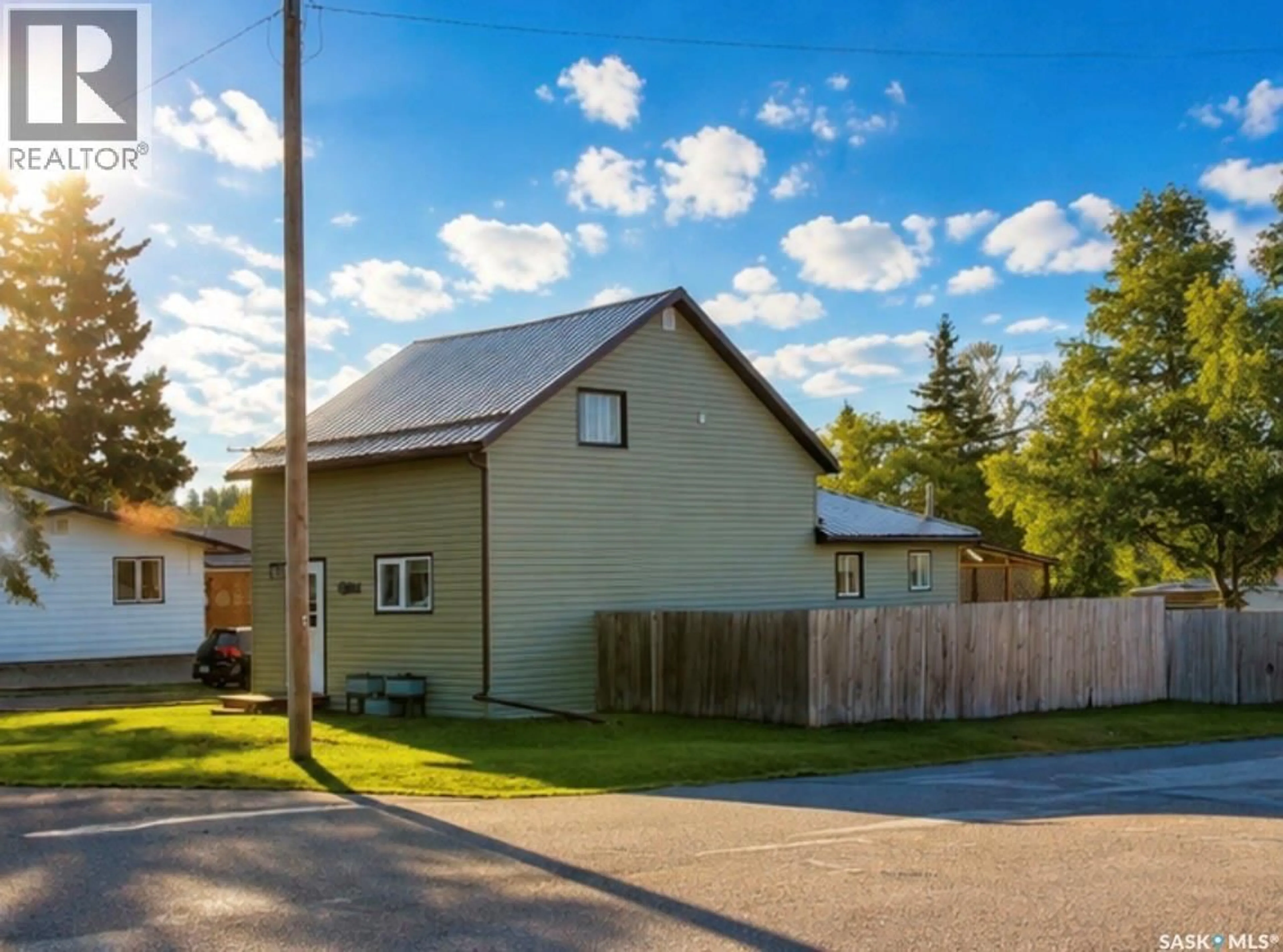 A pic from outside/outdoor area/front of a property/back of a property/a pic from drone, street for 116 5TH AVENUE, Big River Saskatchewan S0J0E0