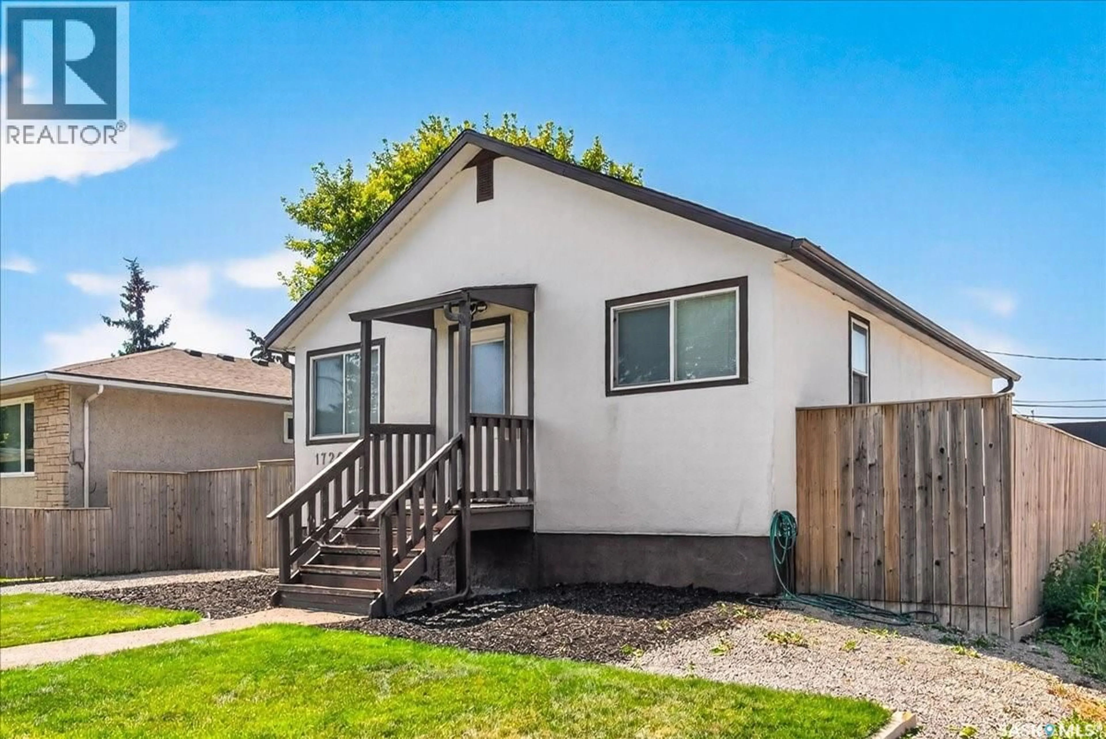 Home with vinyl exterior material, street for 1726 ROTHWELL STREET, Regina Saskatchewan S4N2B9