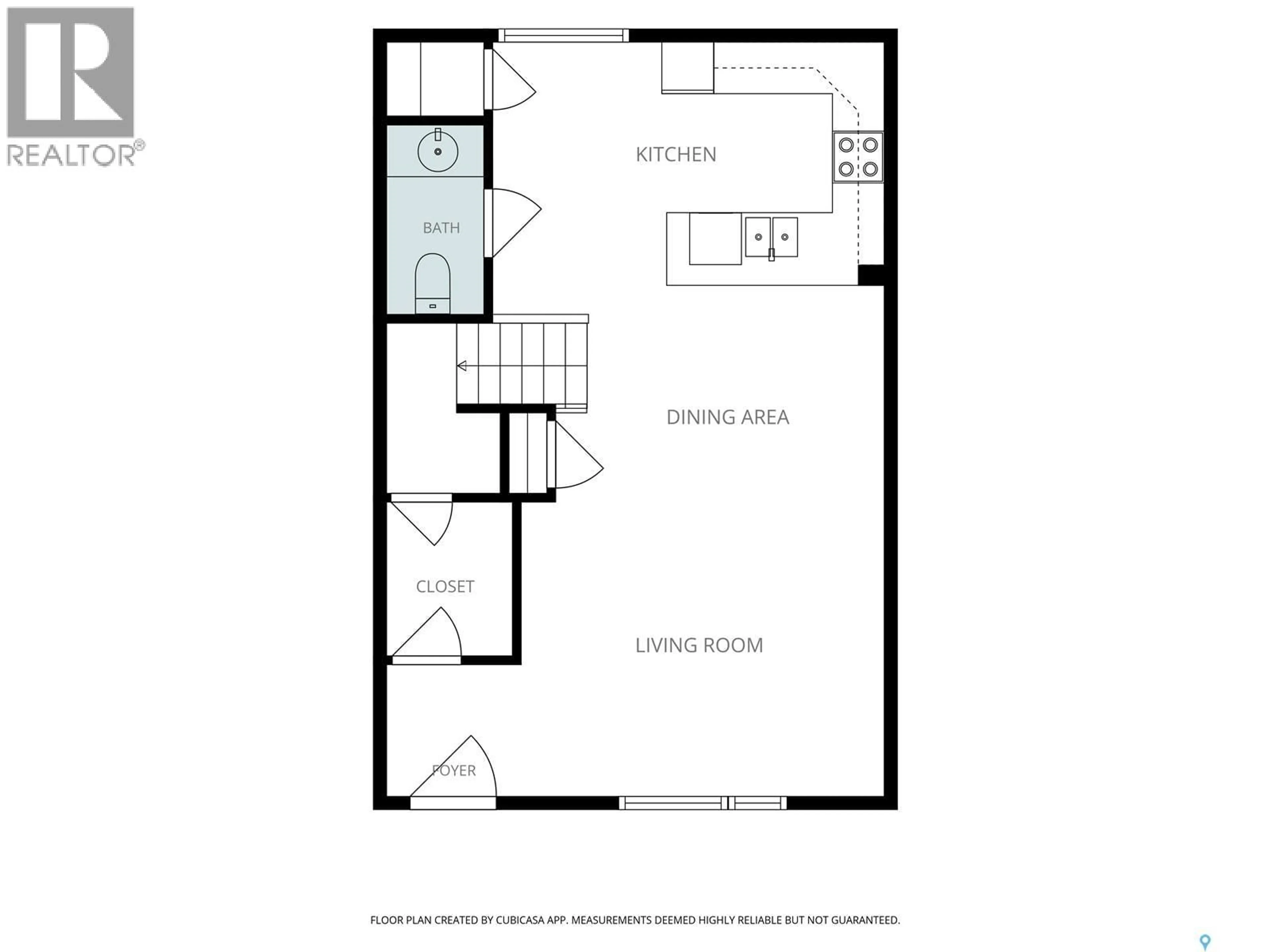 Floor plan for 110 - 617 AKHTAR BEND, Saskatoon Saskatchewan S7W0Y9