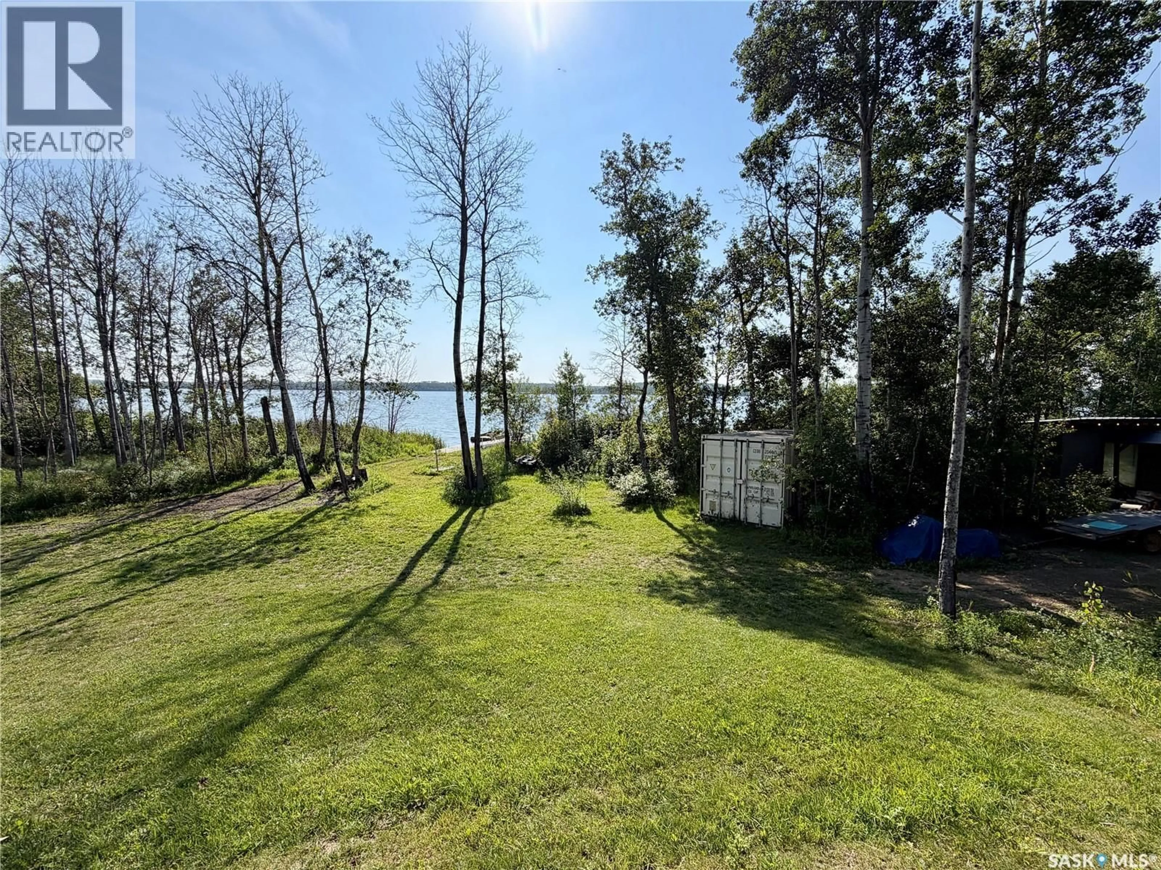 A pic from outside/outdoor area/front of a property/back of a property/a pic from drone, water/lake/river/ocean view for Lot 17 Block 2 - 17 WILLOW ROAD, Dixon Lake Saskatchewan S0K1A0