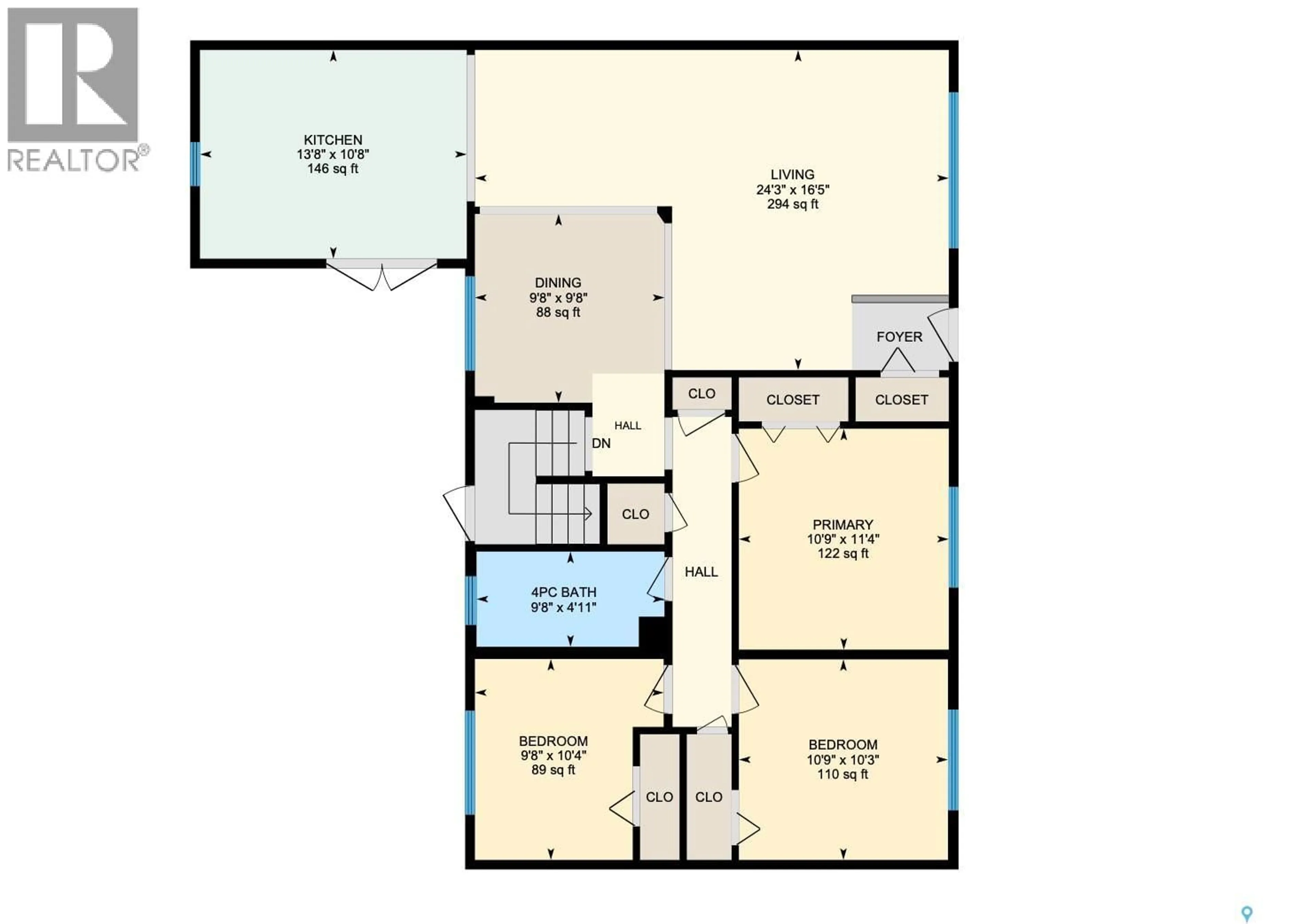 Floor plan for 314 CASCADE STREET, Saskatoon Saskatchewan S7J0M5