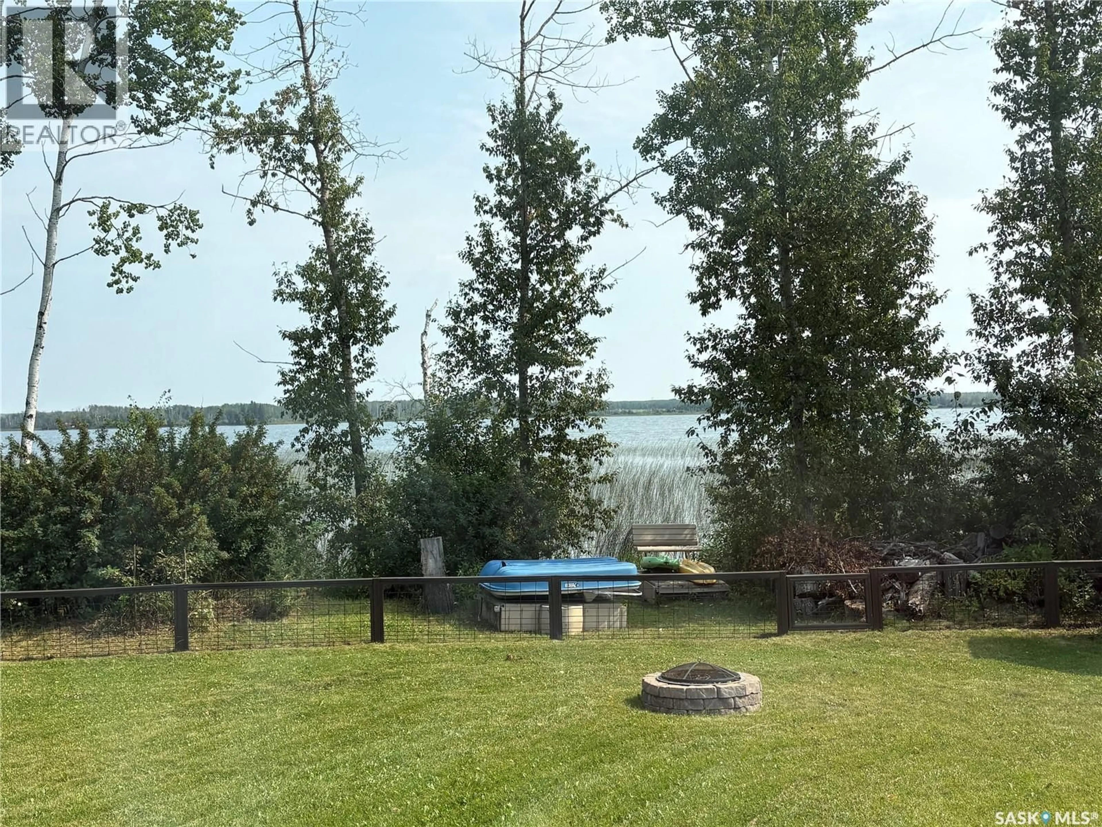 Patio, water/lake/river/ocean view for 5 DELARONDE WAY, Delaronde Lake Saskatchewan S0J0E0