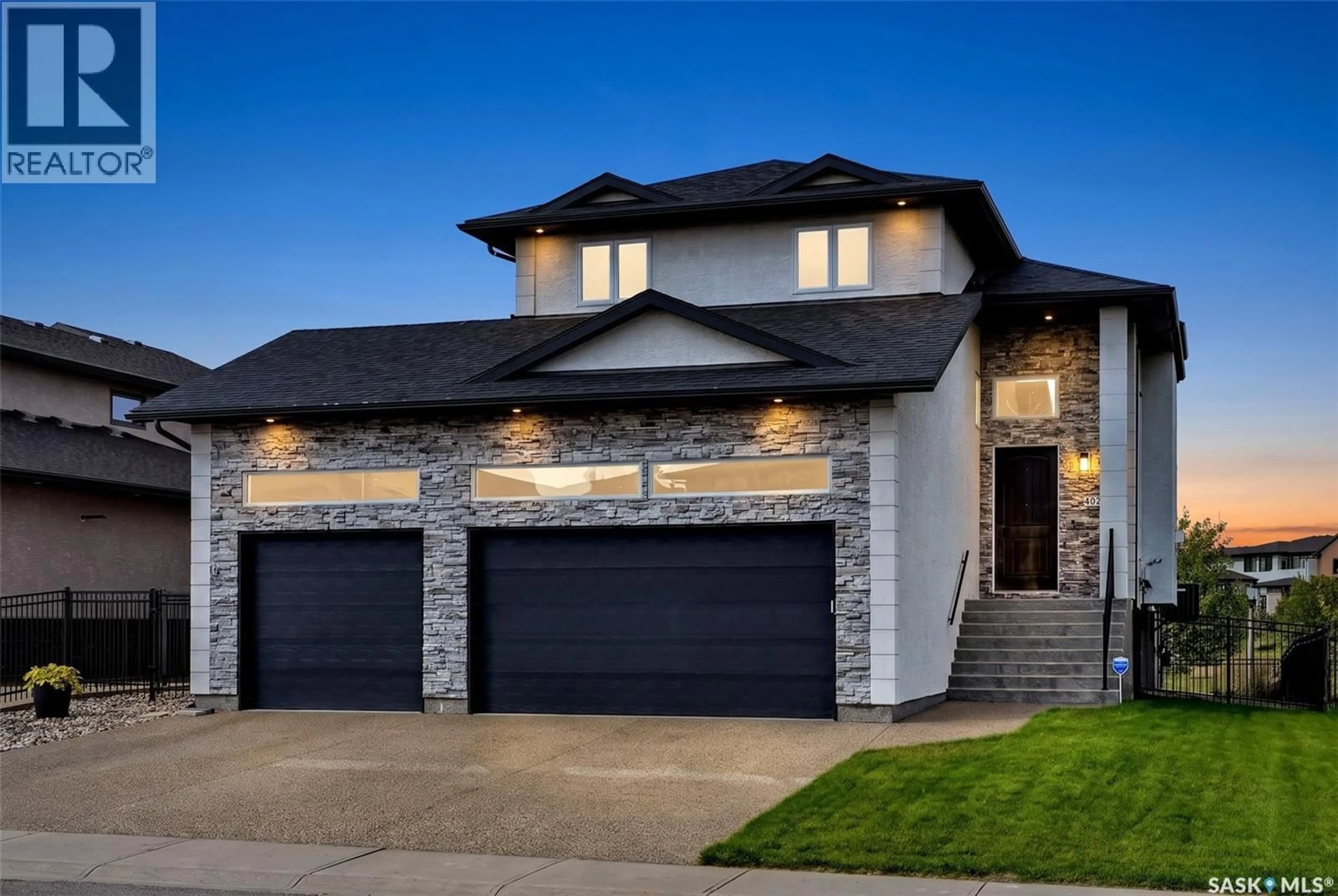 Home with brick exterior material, street for E - 4132 GREEN WILLOW TERRACE, Regina Saskatchewan S4V1M3