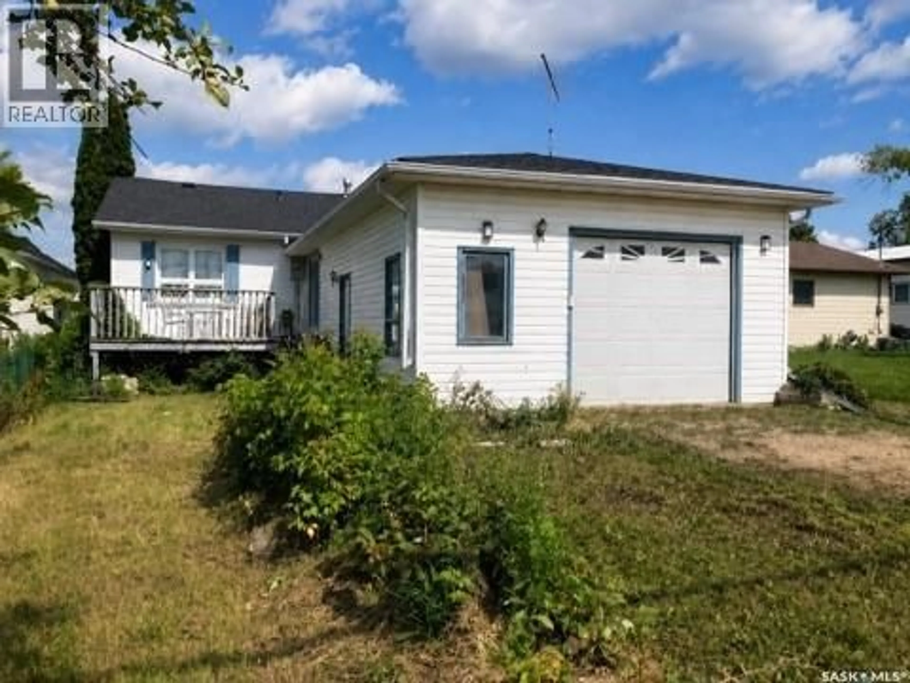 Home with vinyl exterior material, street for 43 1ST AVENUE, Preeceville Saskatchewan S0A3B0