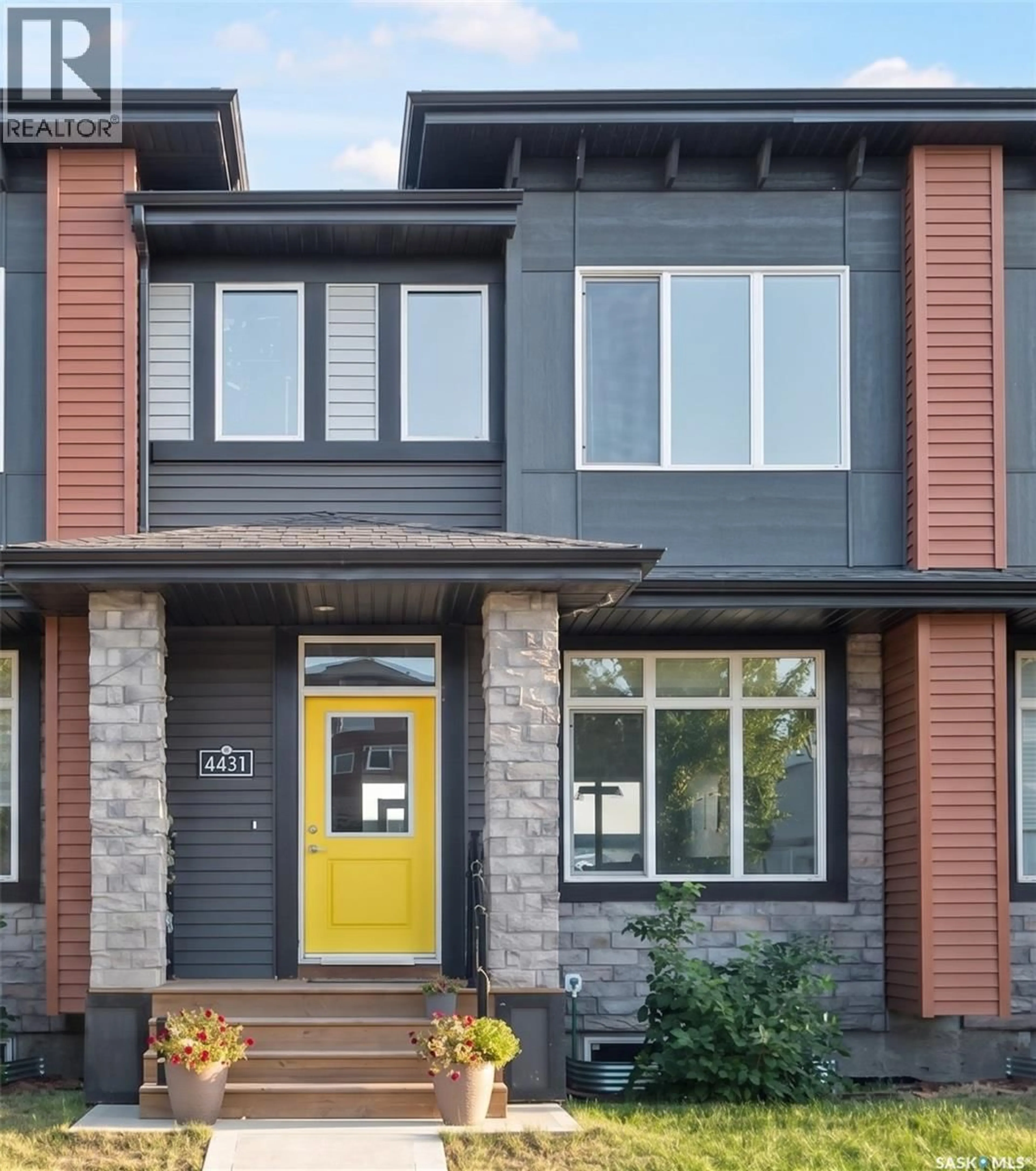 Home with vinyl exterior material, street for 4431 BUCKINGHAM DRIVE, Regina Saskatchewan S4V3X4