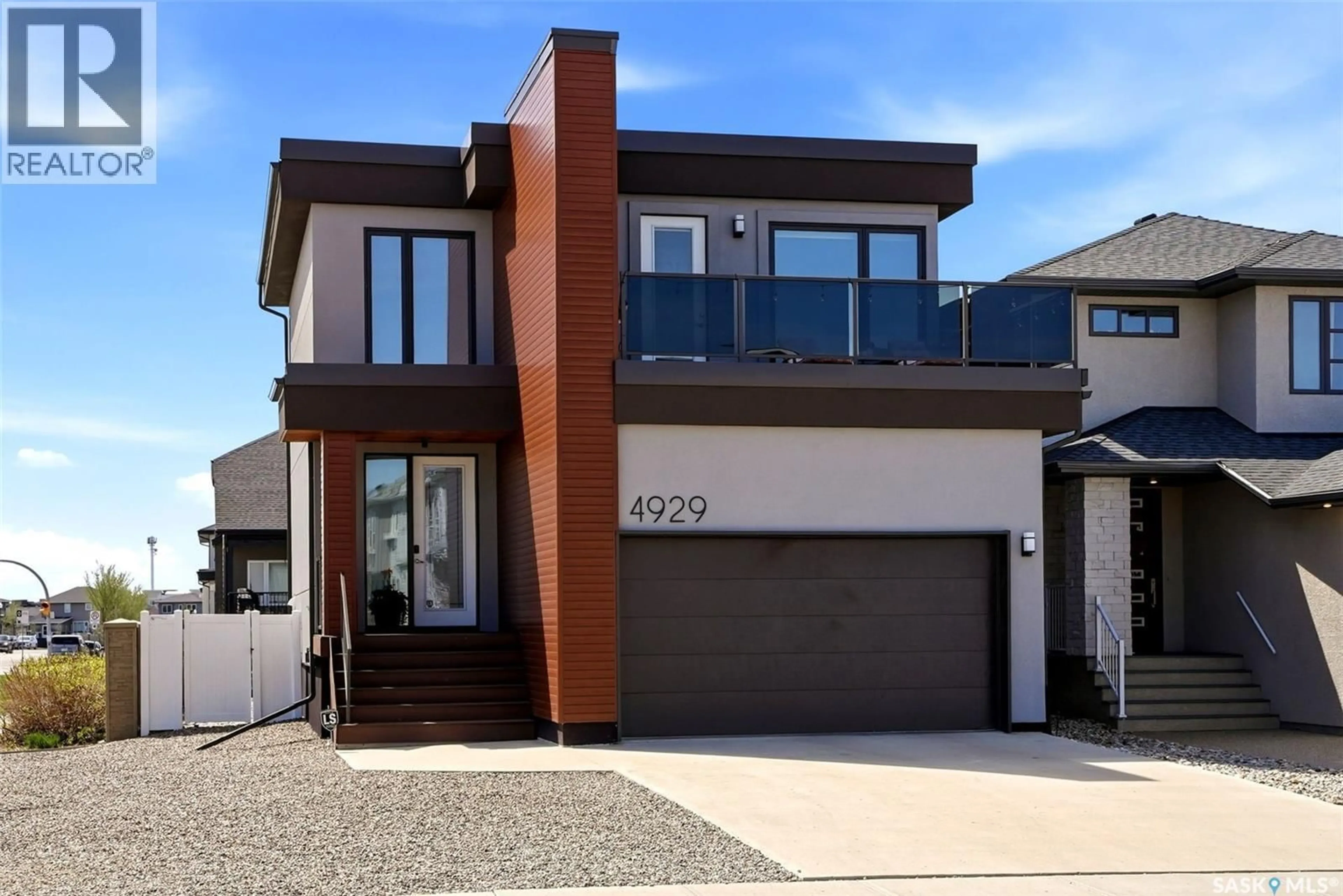 Home with brick exterior material, street for E - 4929 GREEN BROOKS WAY, Regina Saskatchewan S4V3K5