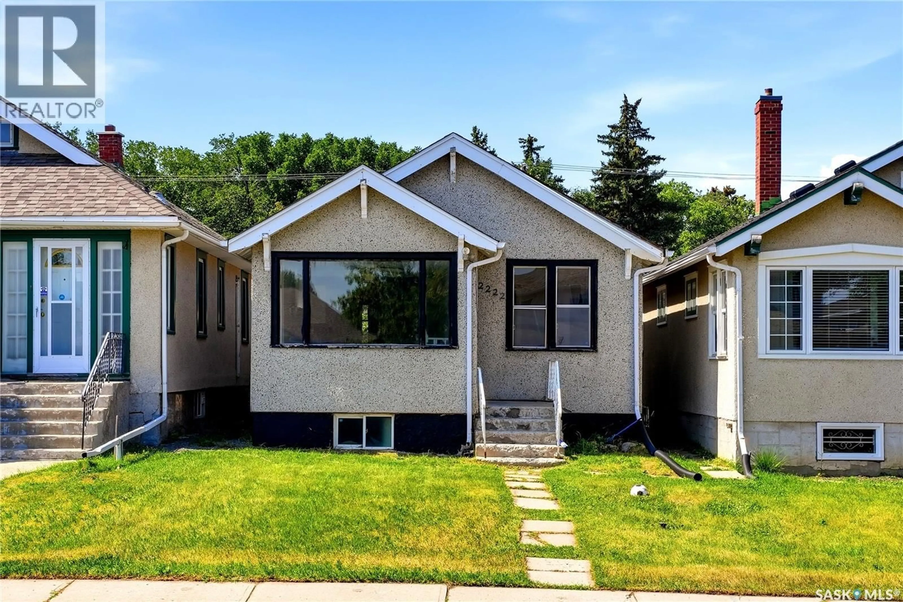 Home with vinyl exterior material, street for 2222 WALLACE STREET, Regina Saskatchewan S4S3H4