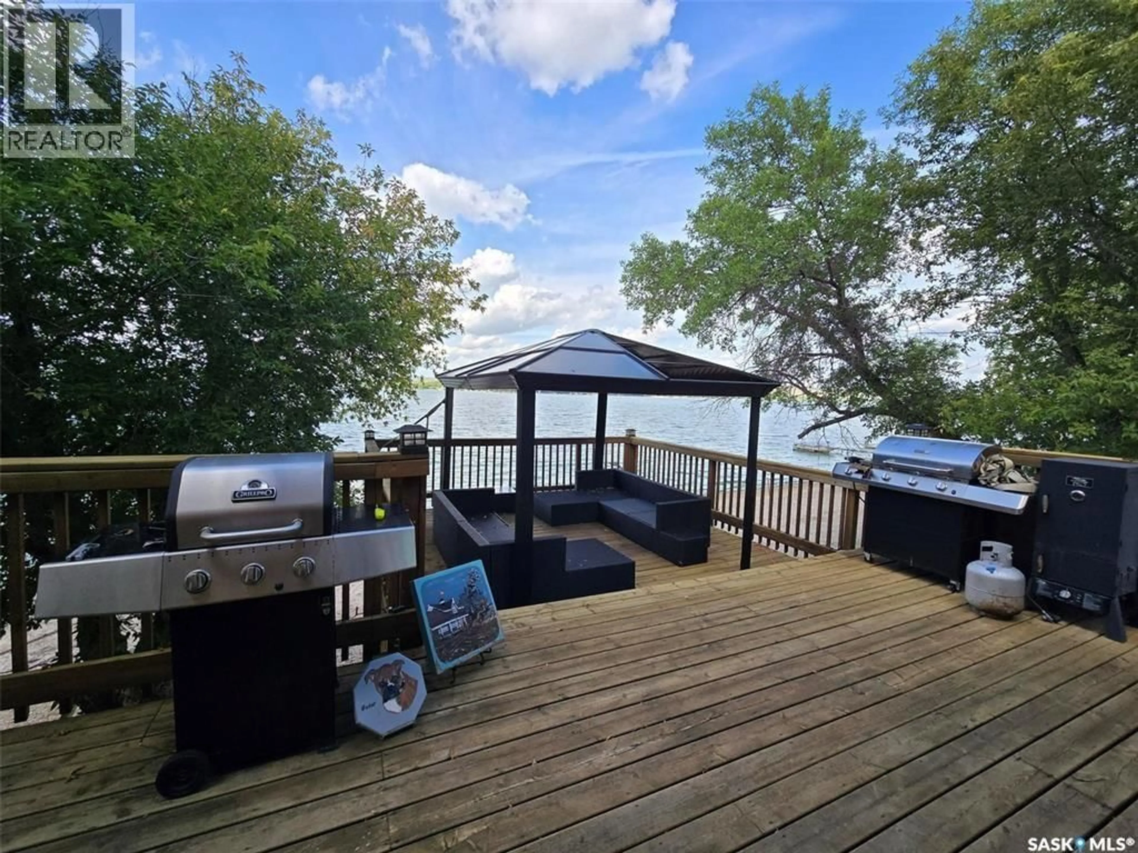 Patio, water/lake/river/ocean view for 14 POPLAR TRAIL, Crooked Lake Saskatchewan S0G2B0