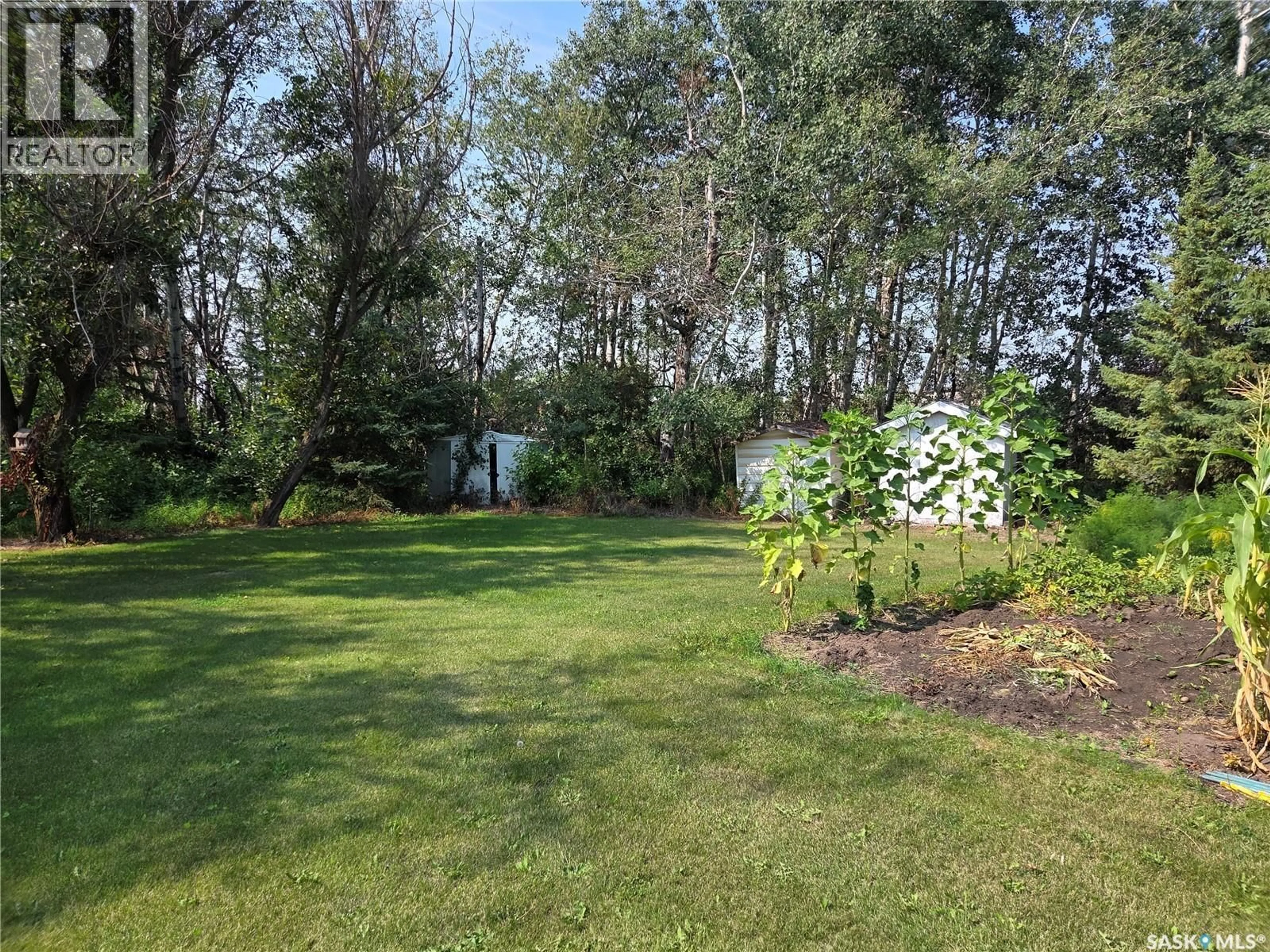 A pic from outside/outdoor area/front of a property/back of a property/a pic from drone, forest/trees view for 159 BIRCH ROAD, Carrot River Saskatchewan S0E0L0