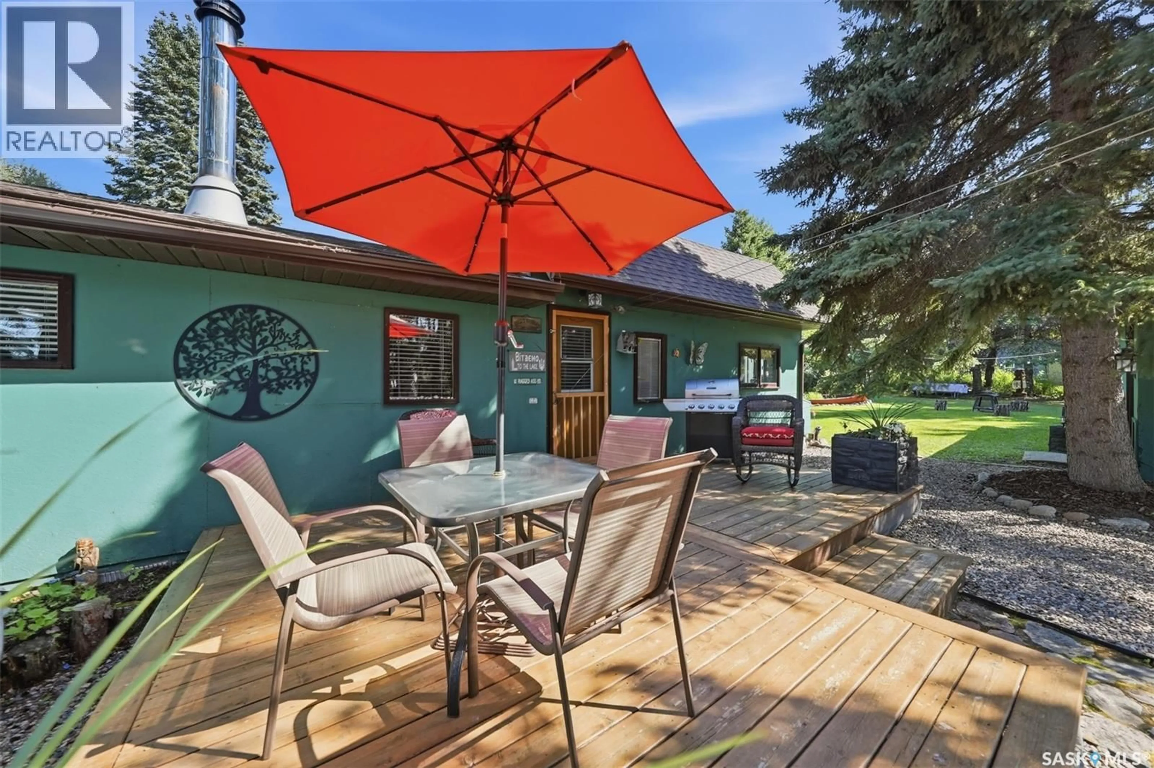 Patio, street for 108 PINE STREET, Chitek Lake Saskatchewan S0J0L0