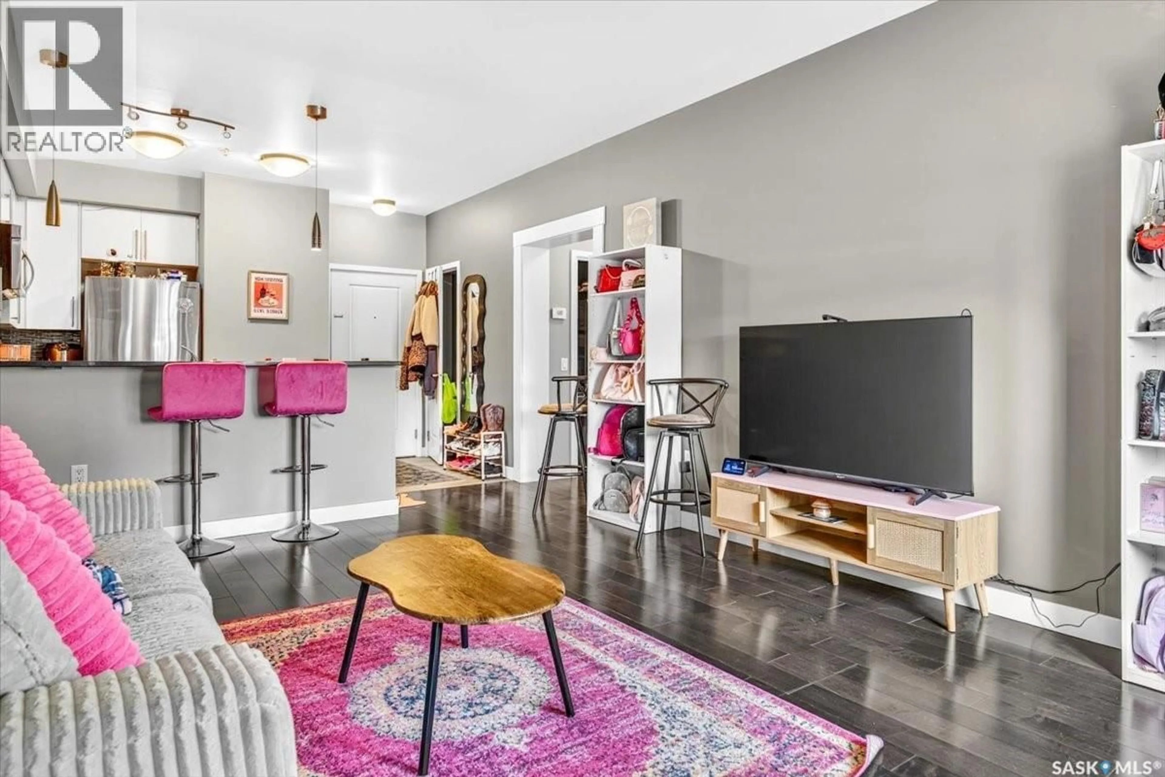 Living room with furniture, unknown for 202 2255 ANGUS STREET, Regina Saskatchewan S4T2A3