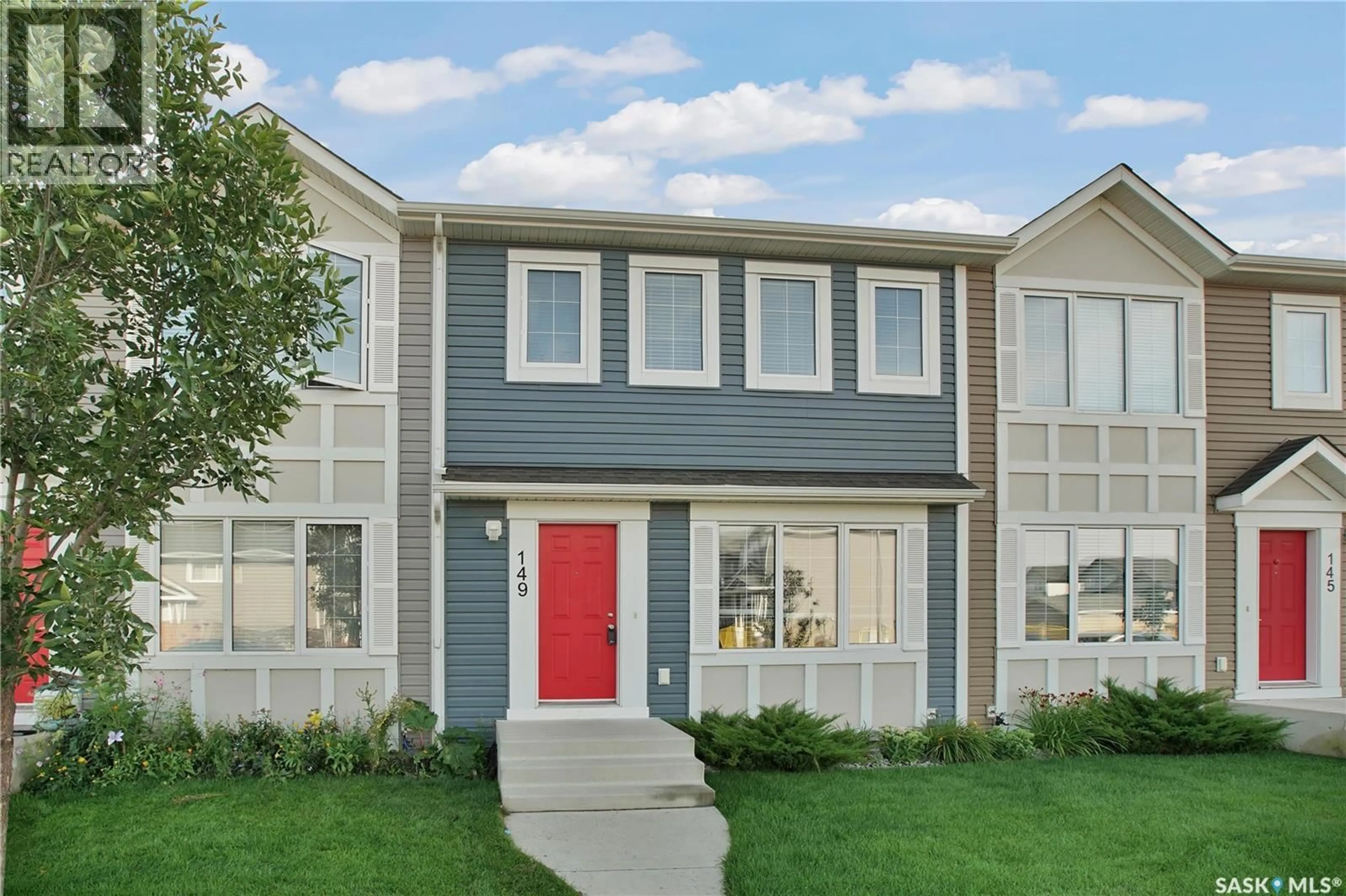 Home with vinyl exterior material, street for 149 CODETTE LANE, Martensville Saskatchewan S0K2T1