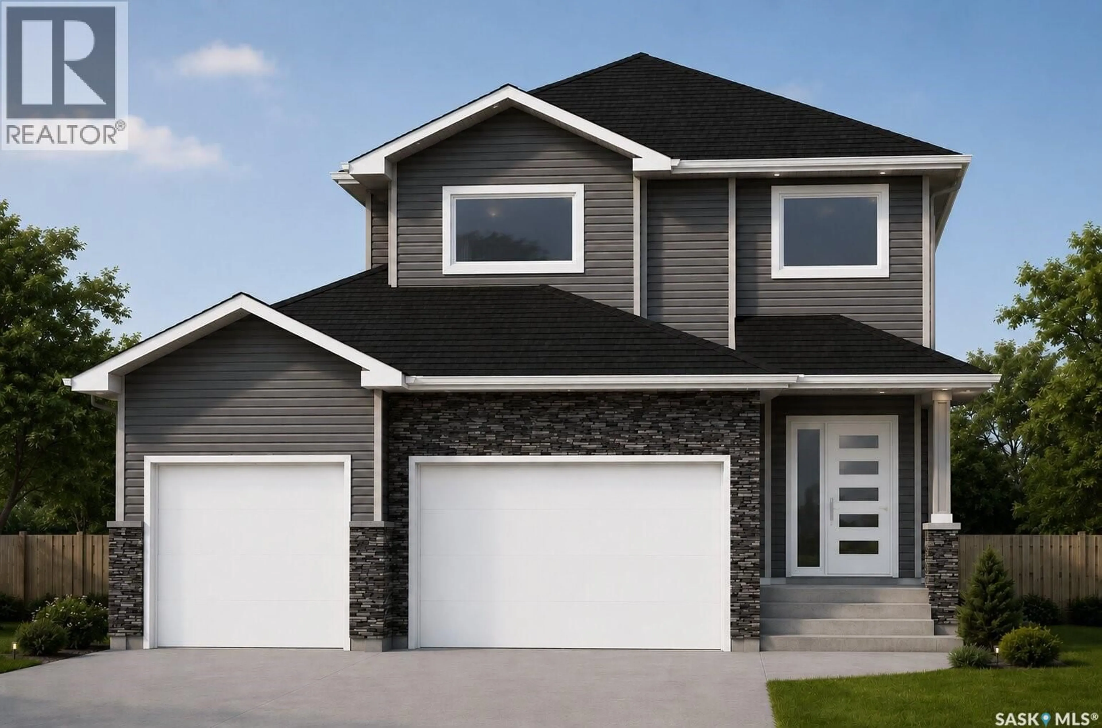 Home with vinyl exterior material, street for 232 VETERANS DRIVE, Warman Saskatchewan S0K4S0