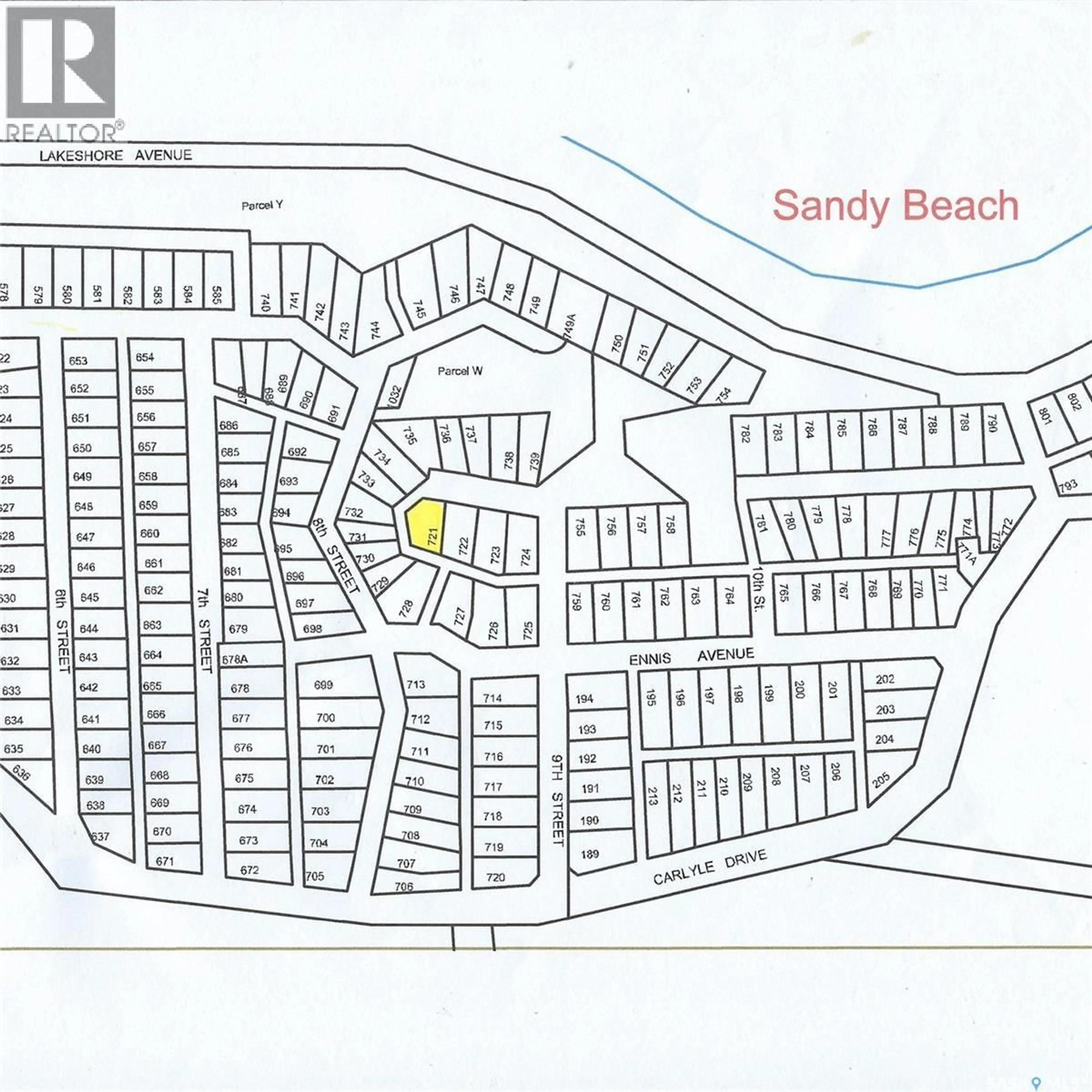 Picture of a map for 721 9TH STREET, White Bear IR 70 Saskatchewan S0C2S0