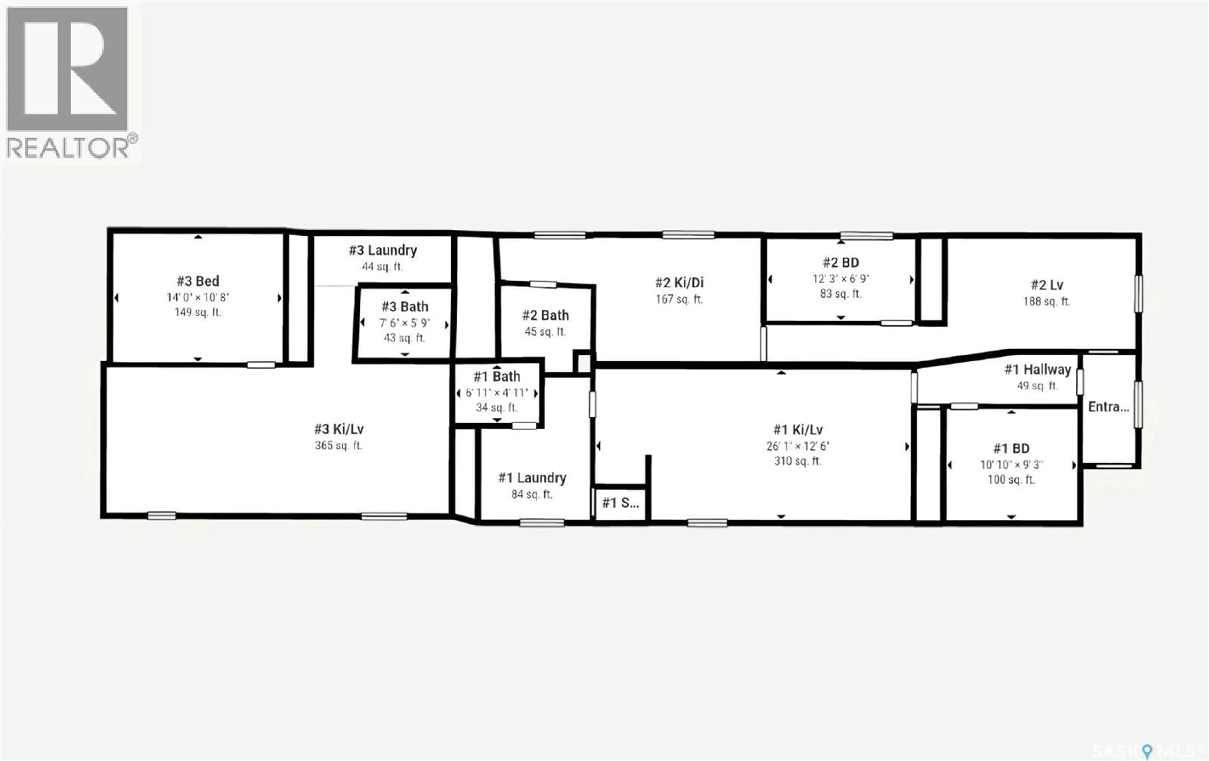Floor plan for 505 1ST AVENUE, Maple Creek Saskatchewan S0N1N0