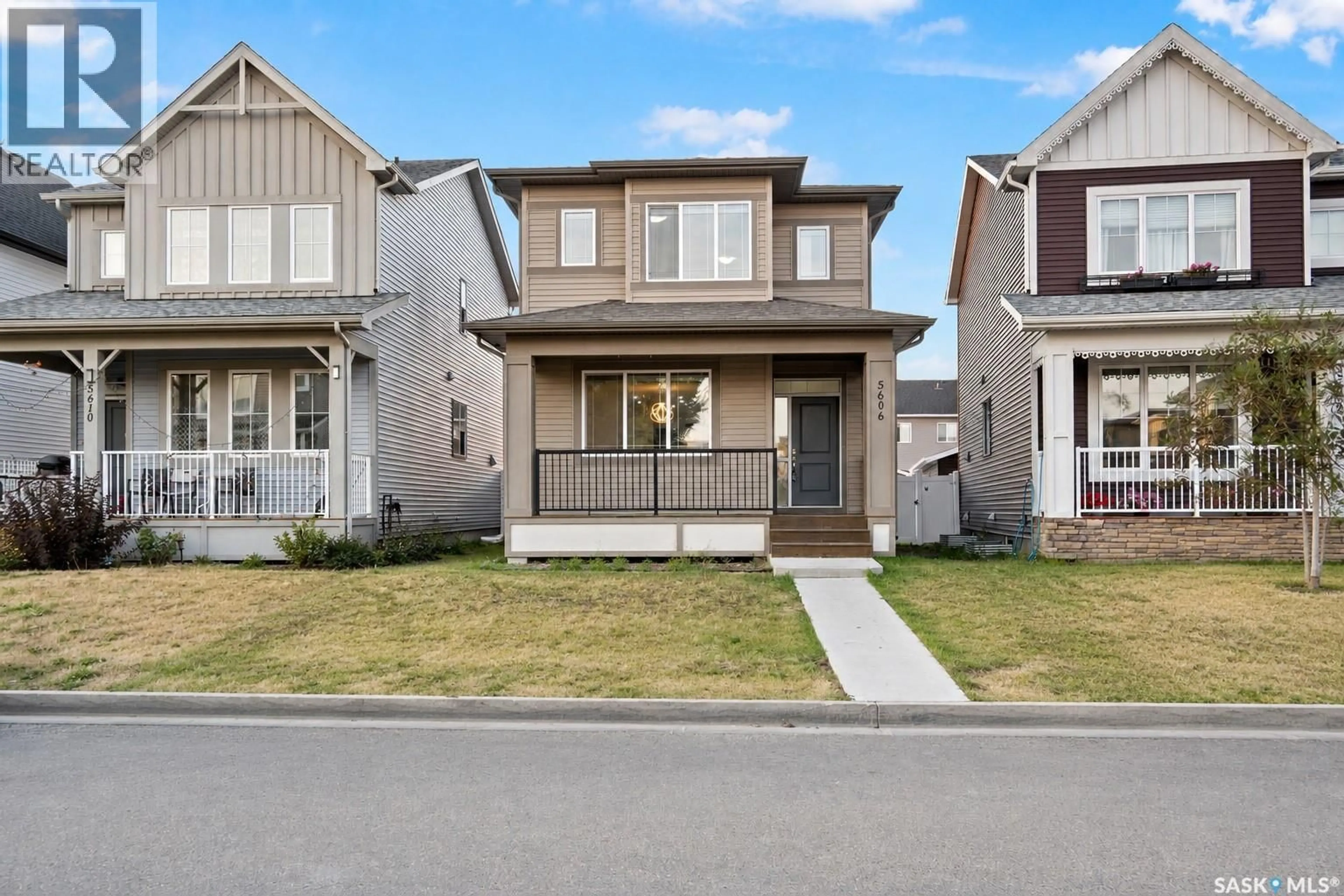 Home with vinyl exterior material, street for 5606 MCCAUGHEY STREET, Regina Saskatchewan S4W0P3