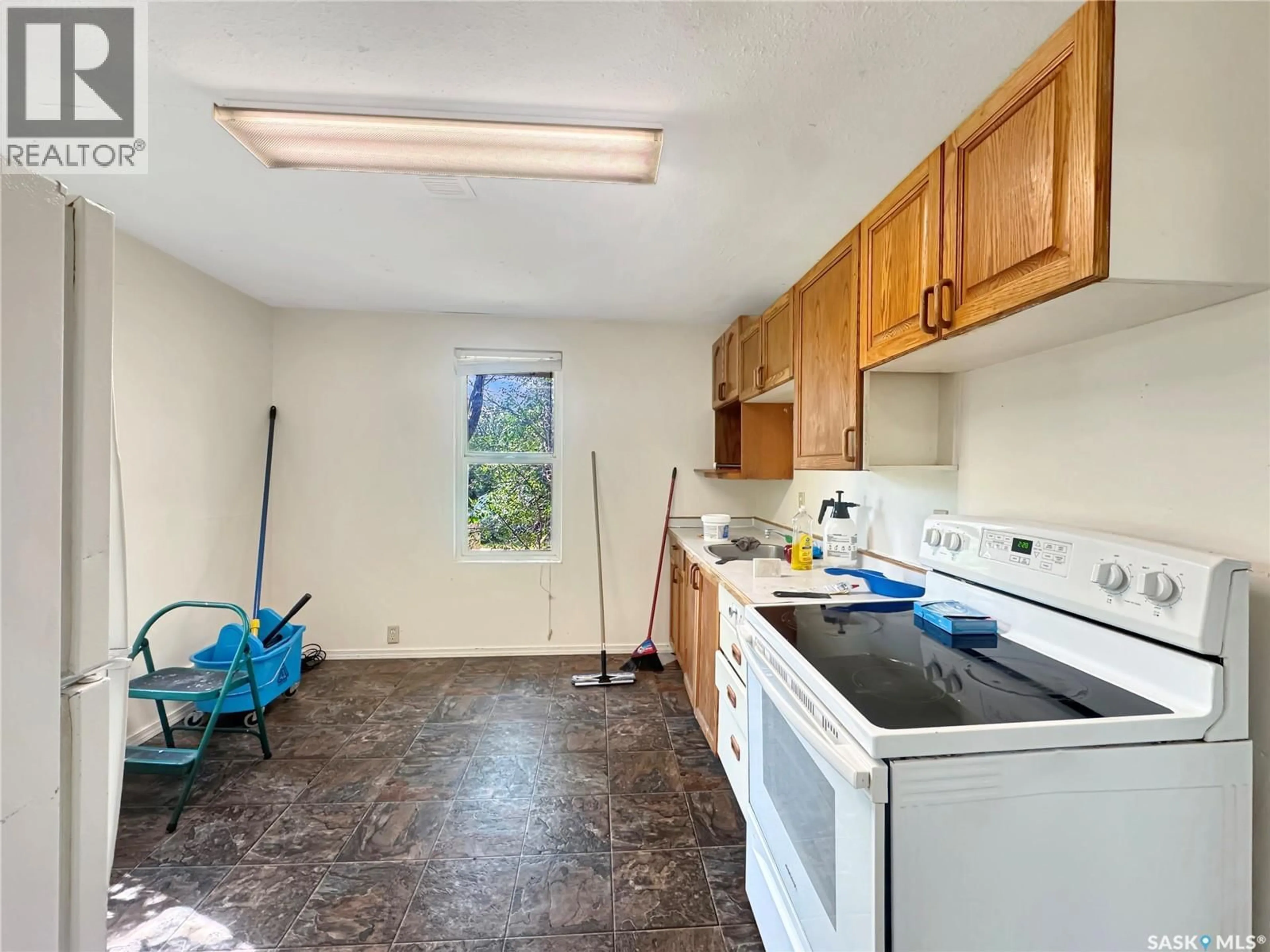 Standard kitchen, ceramic/tile floor for 1121 108TH STREET, North Battleford Saskatchewan S9A2B1